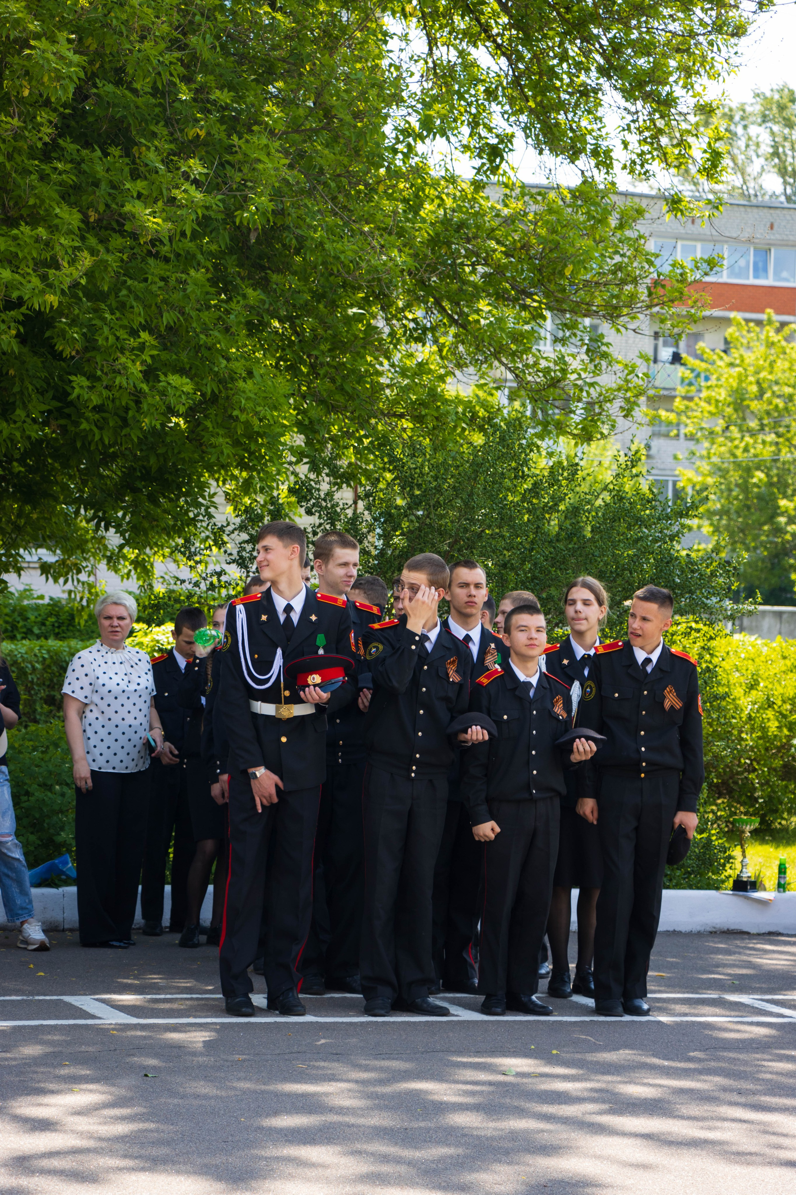 Последний звонок 2025 взвод 8"б». Фотограф Татьяна Матрос