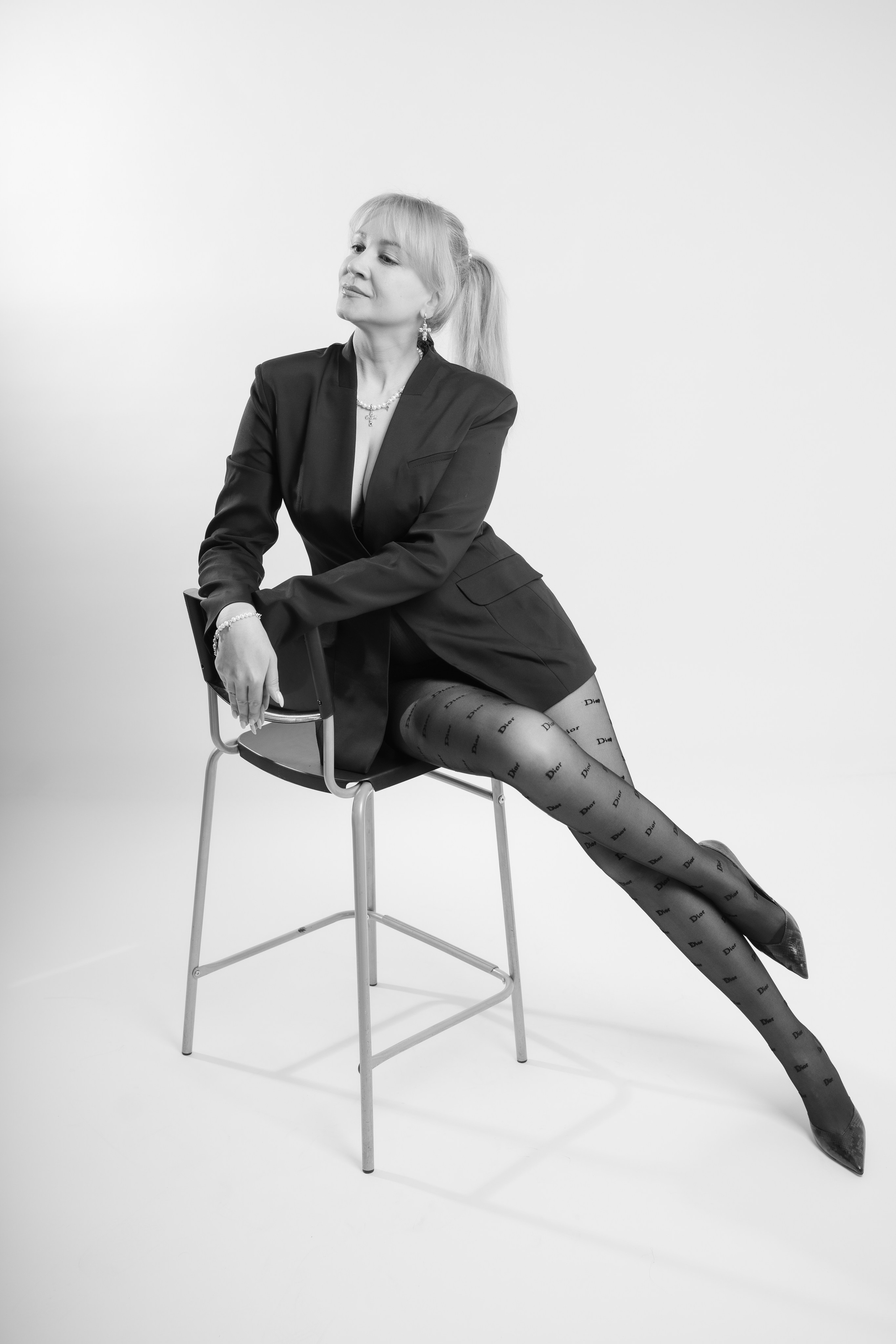 Черно-белая фотосессия