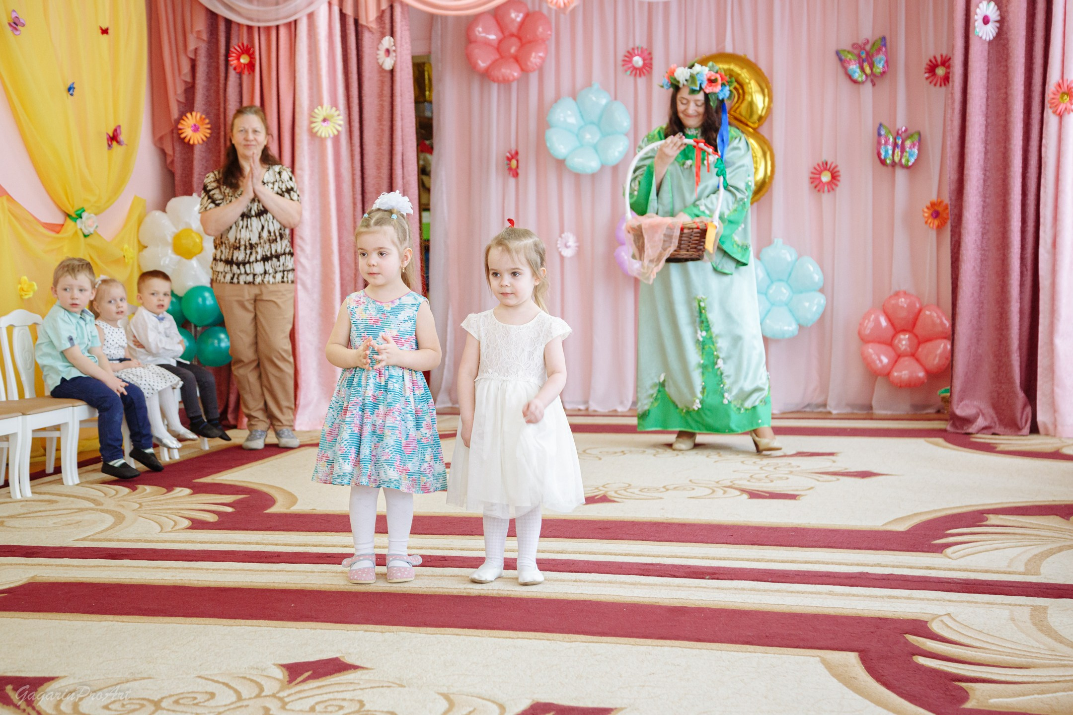 Репортаж в саду на утренник. GagarinProArt