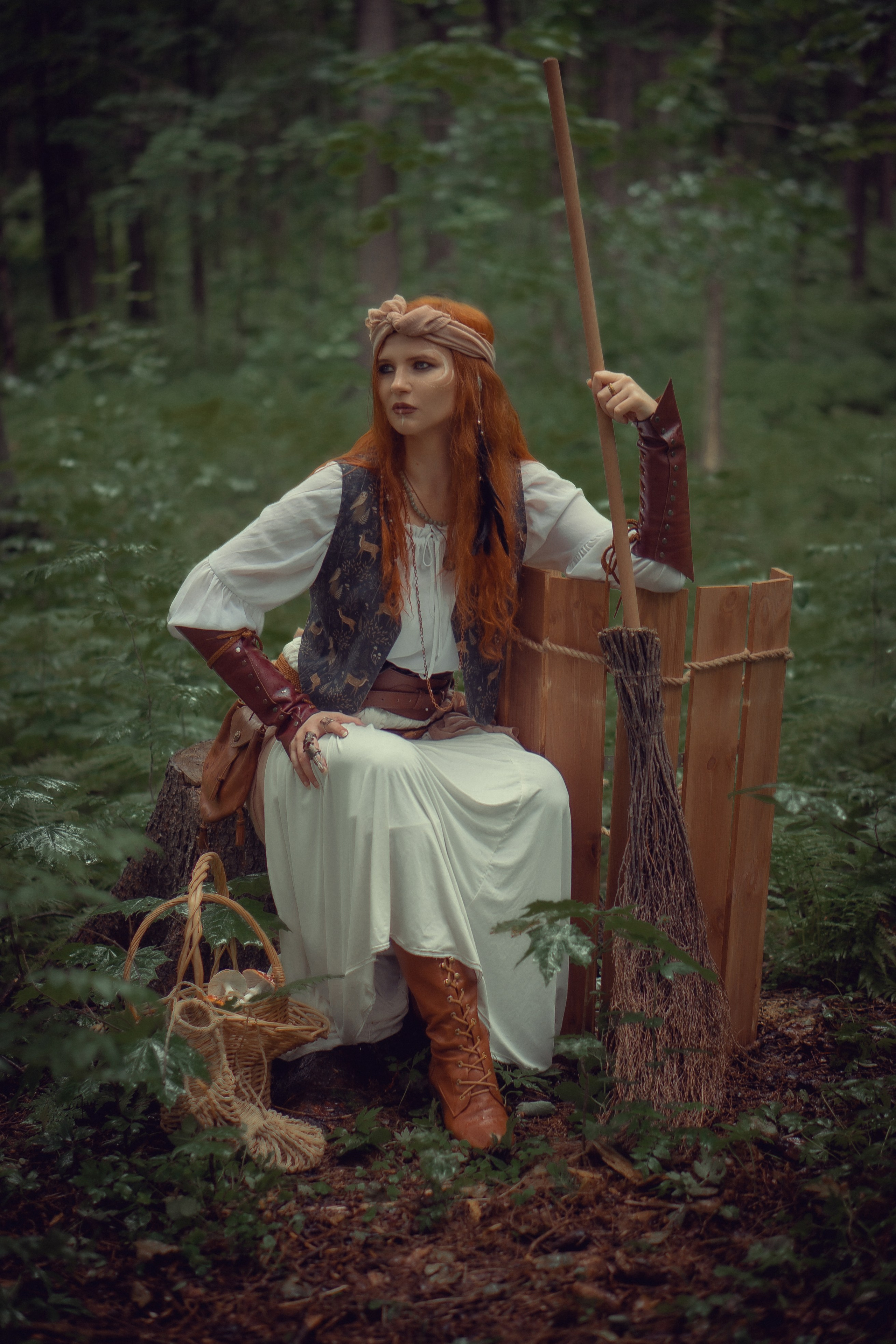 Баба-Яга. Художественный фотограф Салаева Алина