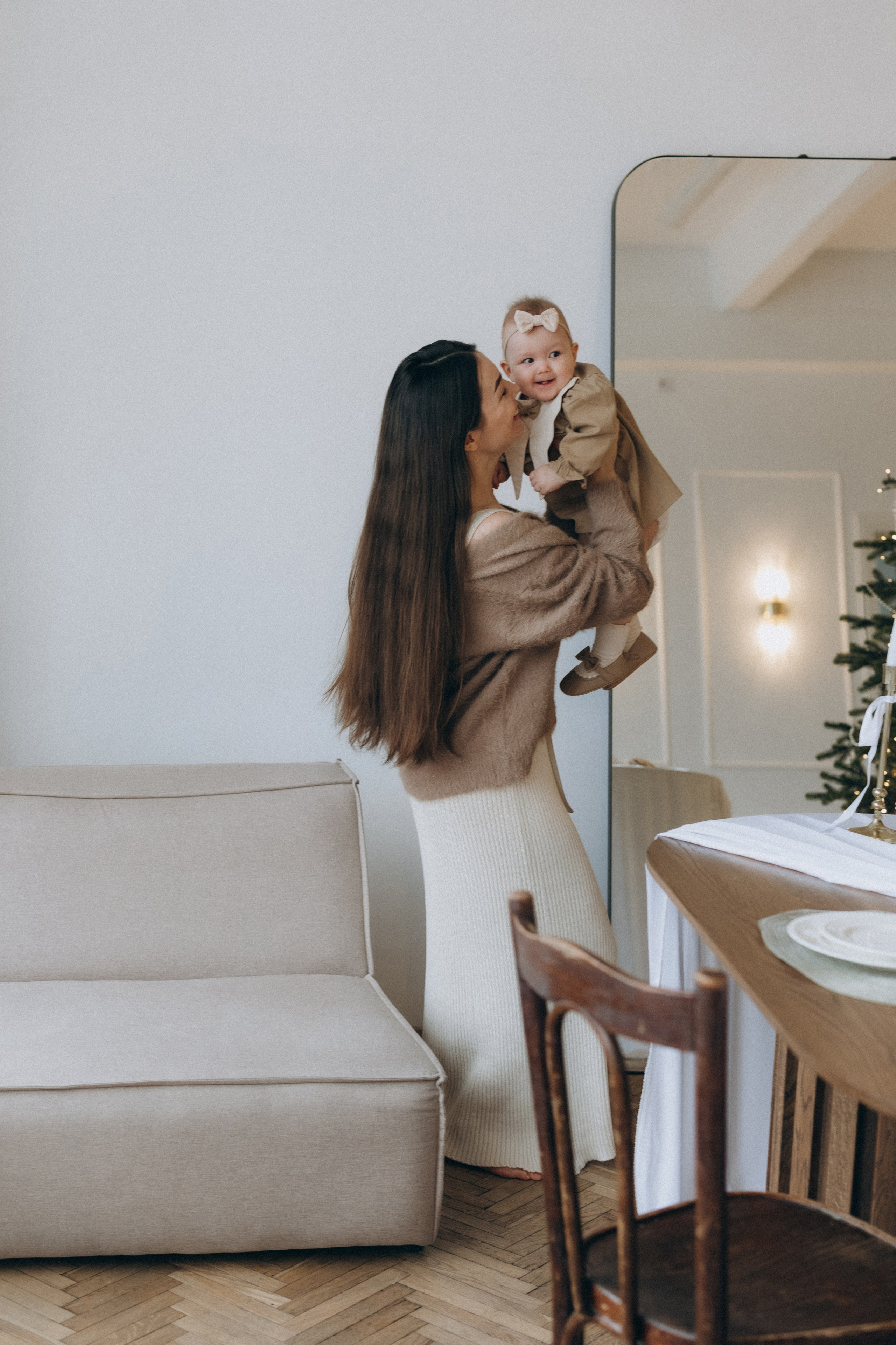 Семейная новогодняя фотосессия. Фотограф Москва Виктория-Антуанетта
