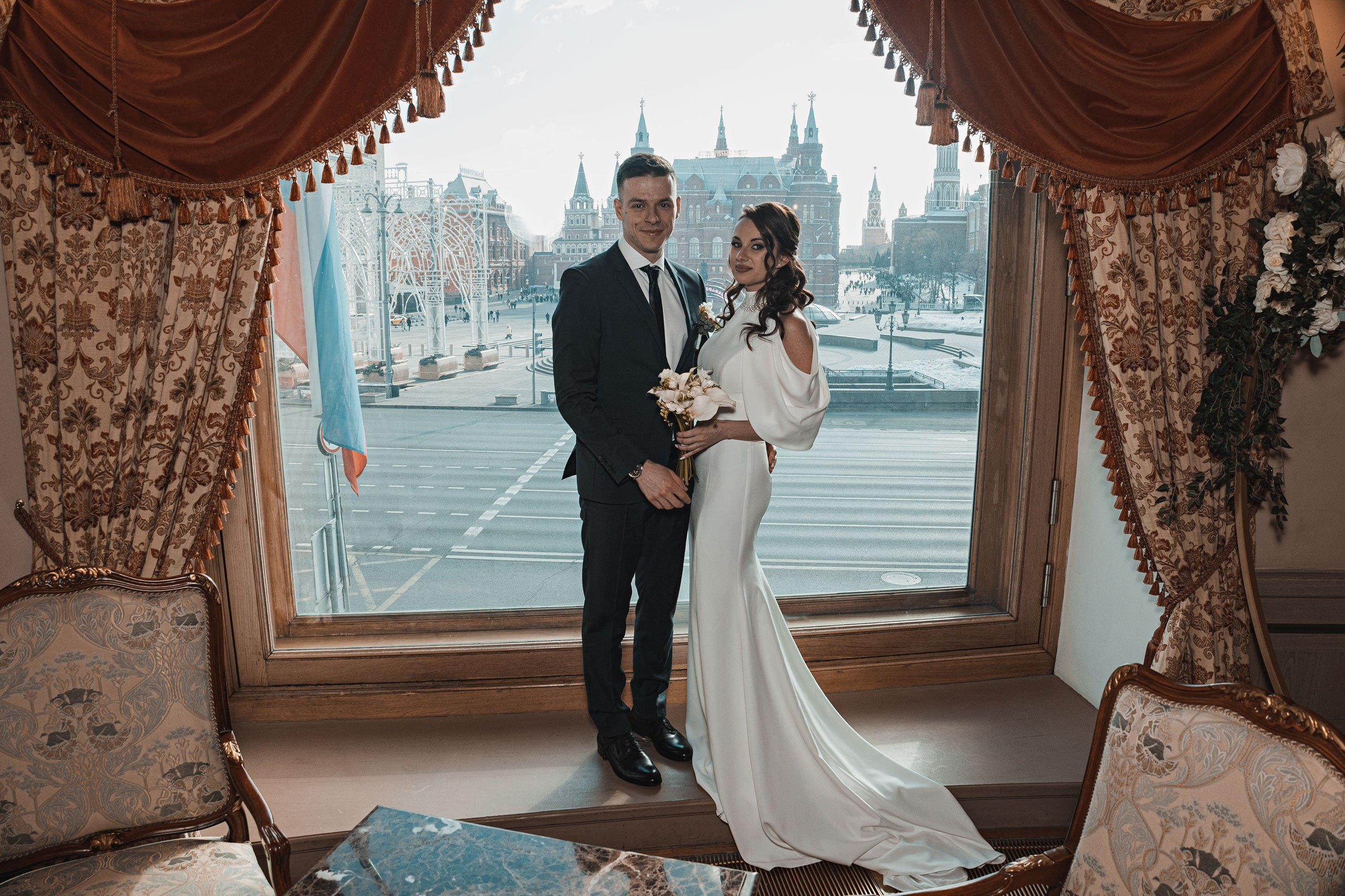 Свадьба Елены & Александра. Портретный и репортажный фотограф в Москве Katerina Tesla