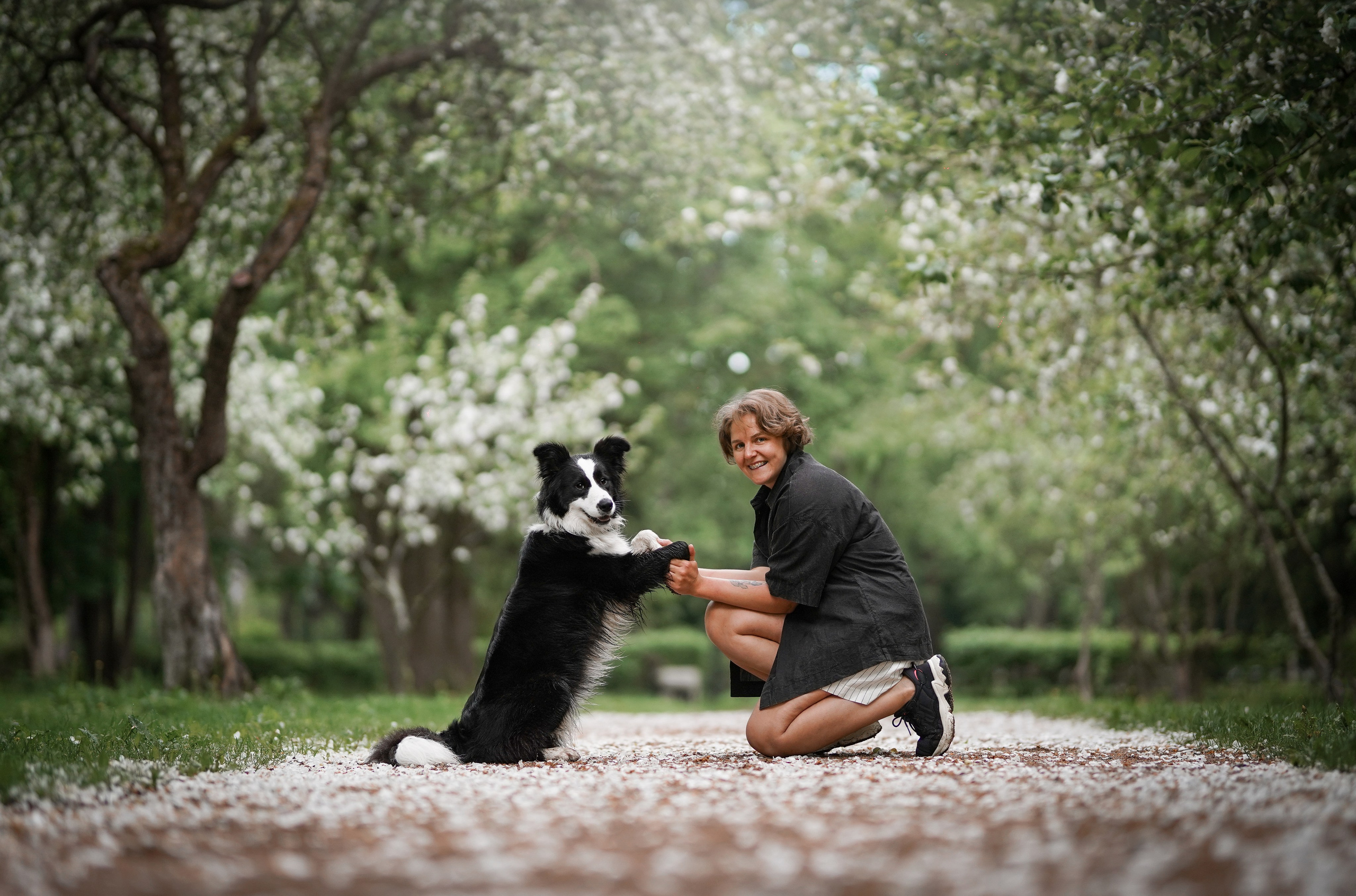 Юля, ее мама и Груша. Фотограф-анималист в Санкт-Петербурге Яна Мартынова