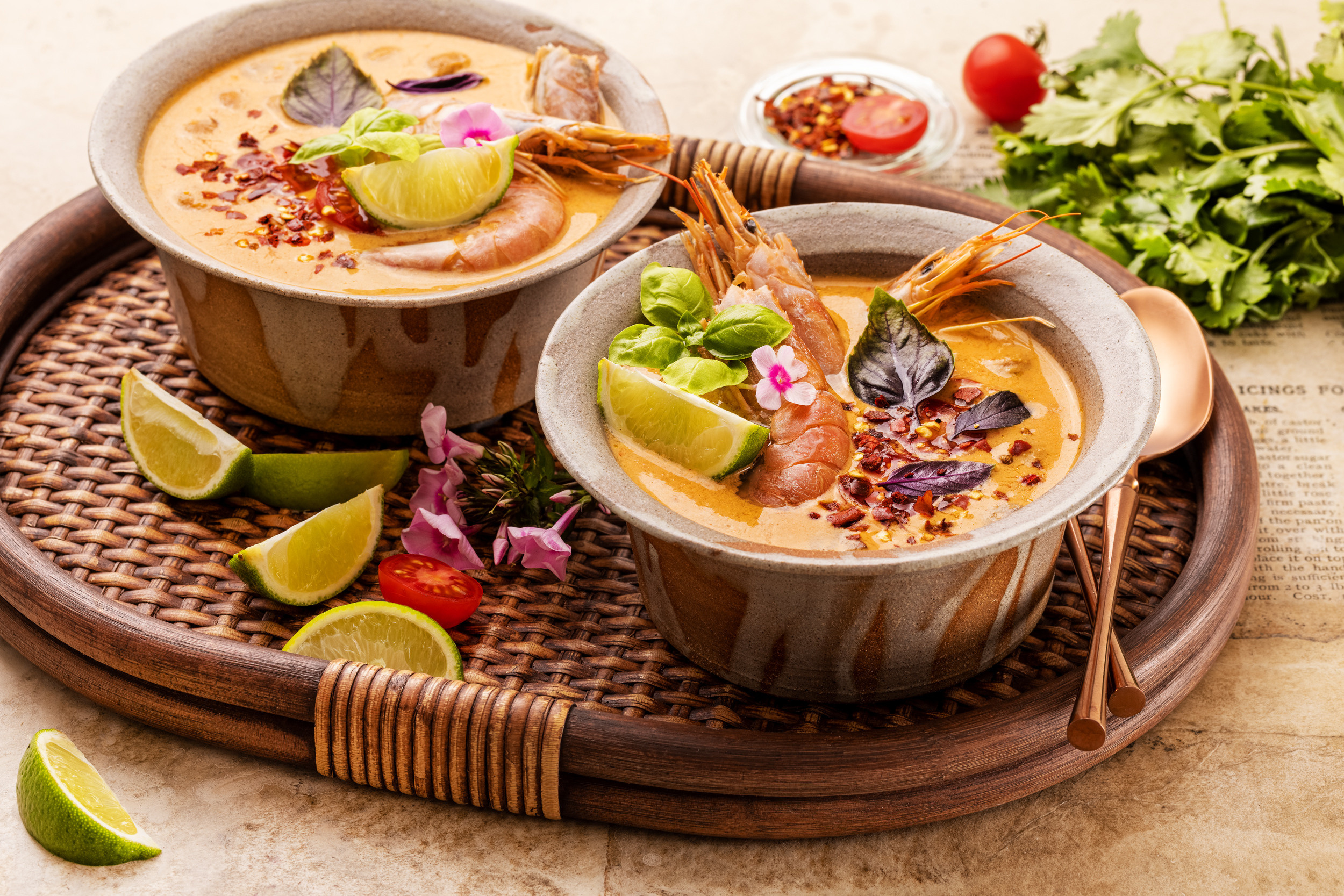 Тайская кухня. Юлия Космо — фуд-фотограф, предметный стилист, Москва