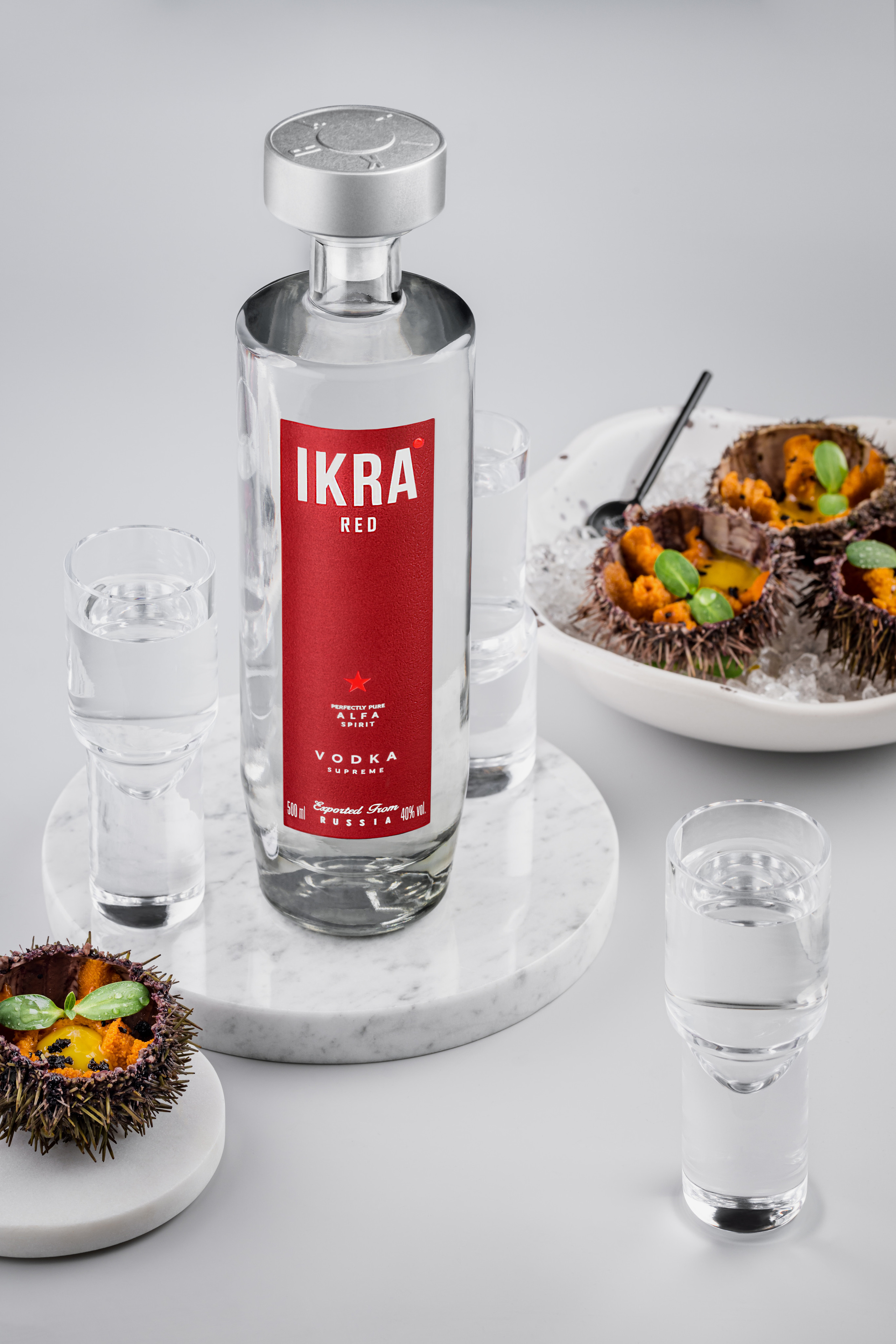 Икра водка. Юлия Космо — фуд-фотограф, предметный стилист, Москва