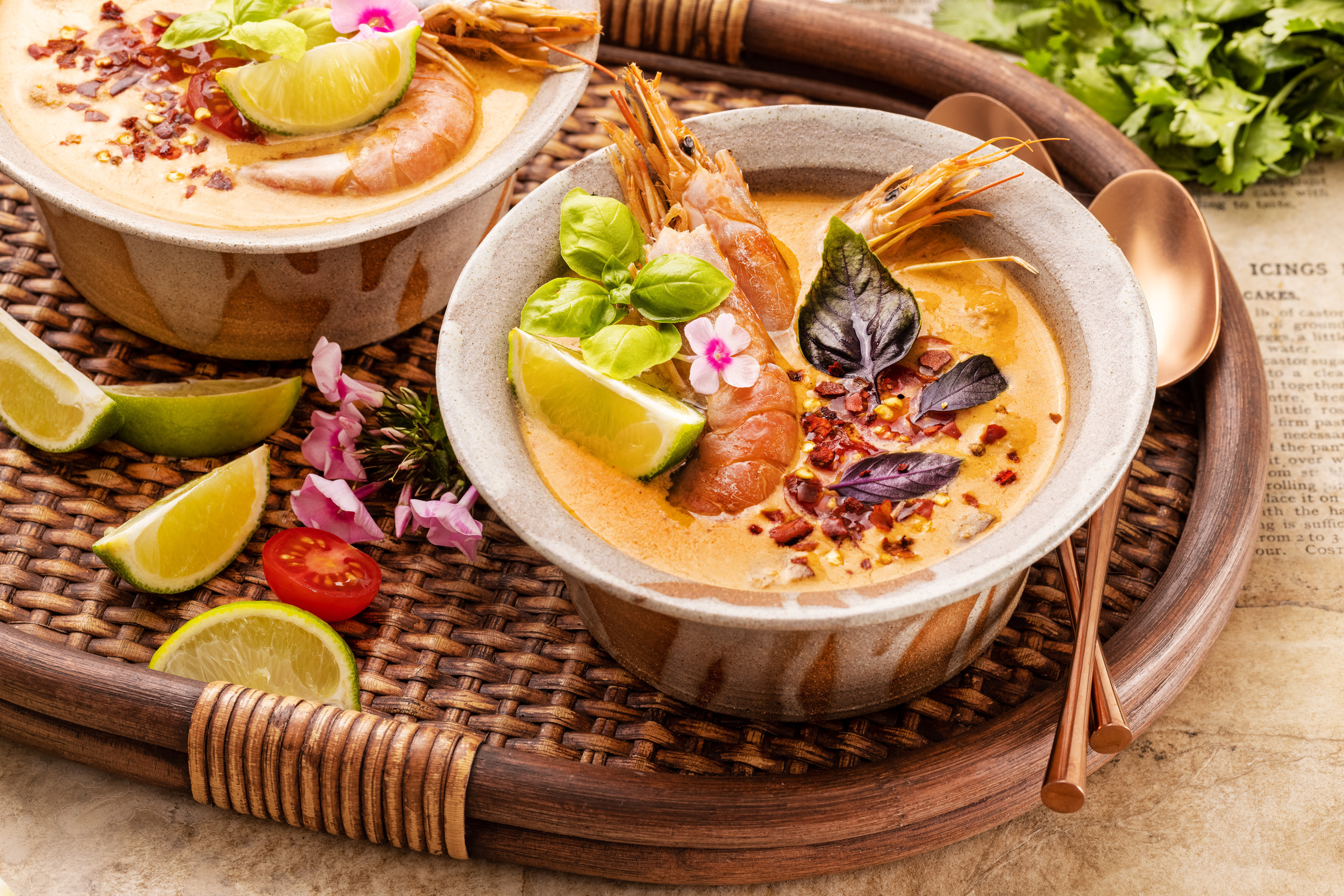 Тайская кухня. Юлия Космо — фуд-фотограф, предметный стилист, Москва