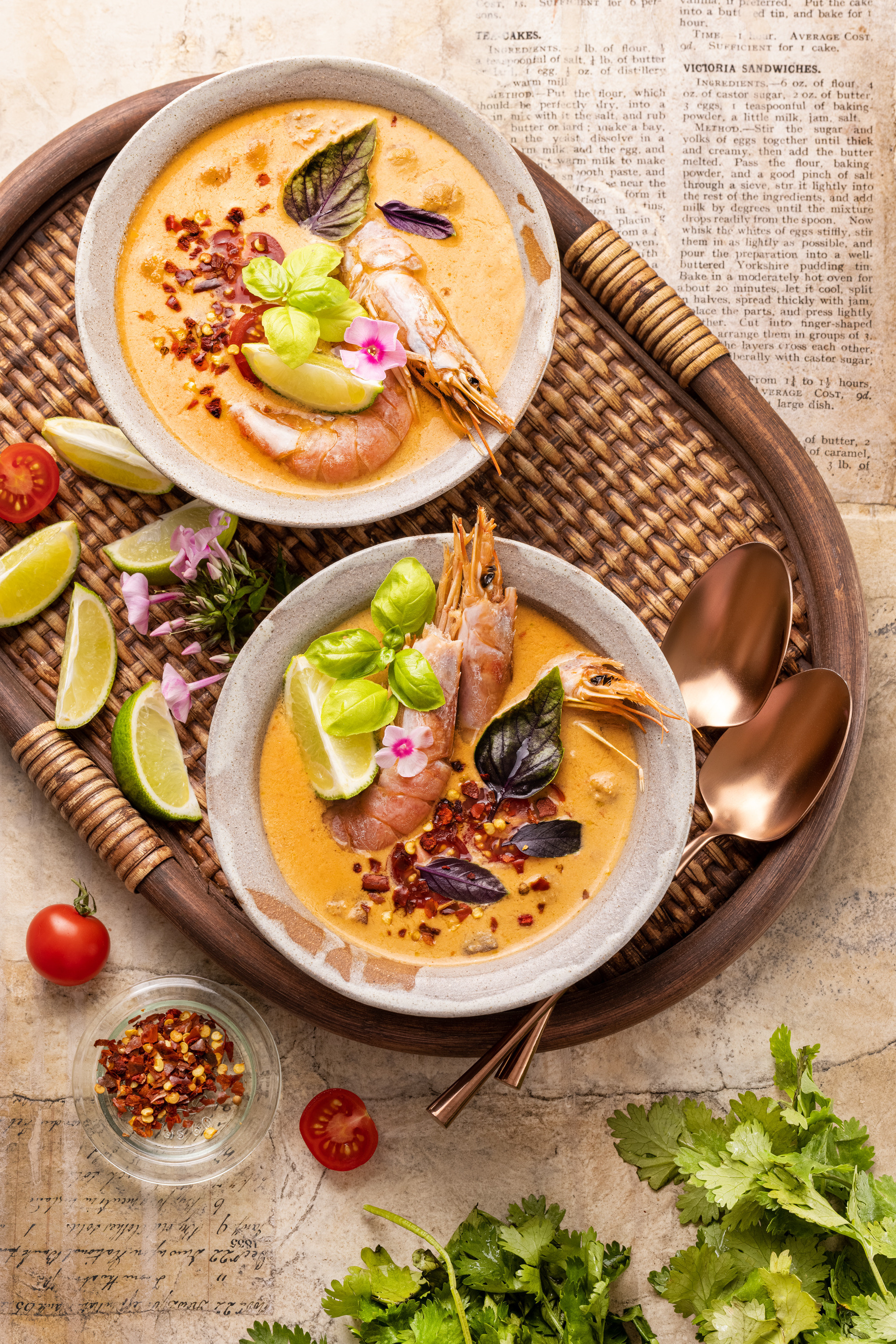 Тайская кухня. Юлия Космо — фуд-фотограф, предметный стилист, Москва