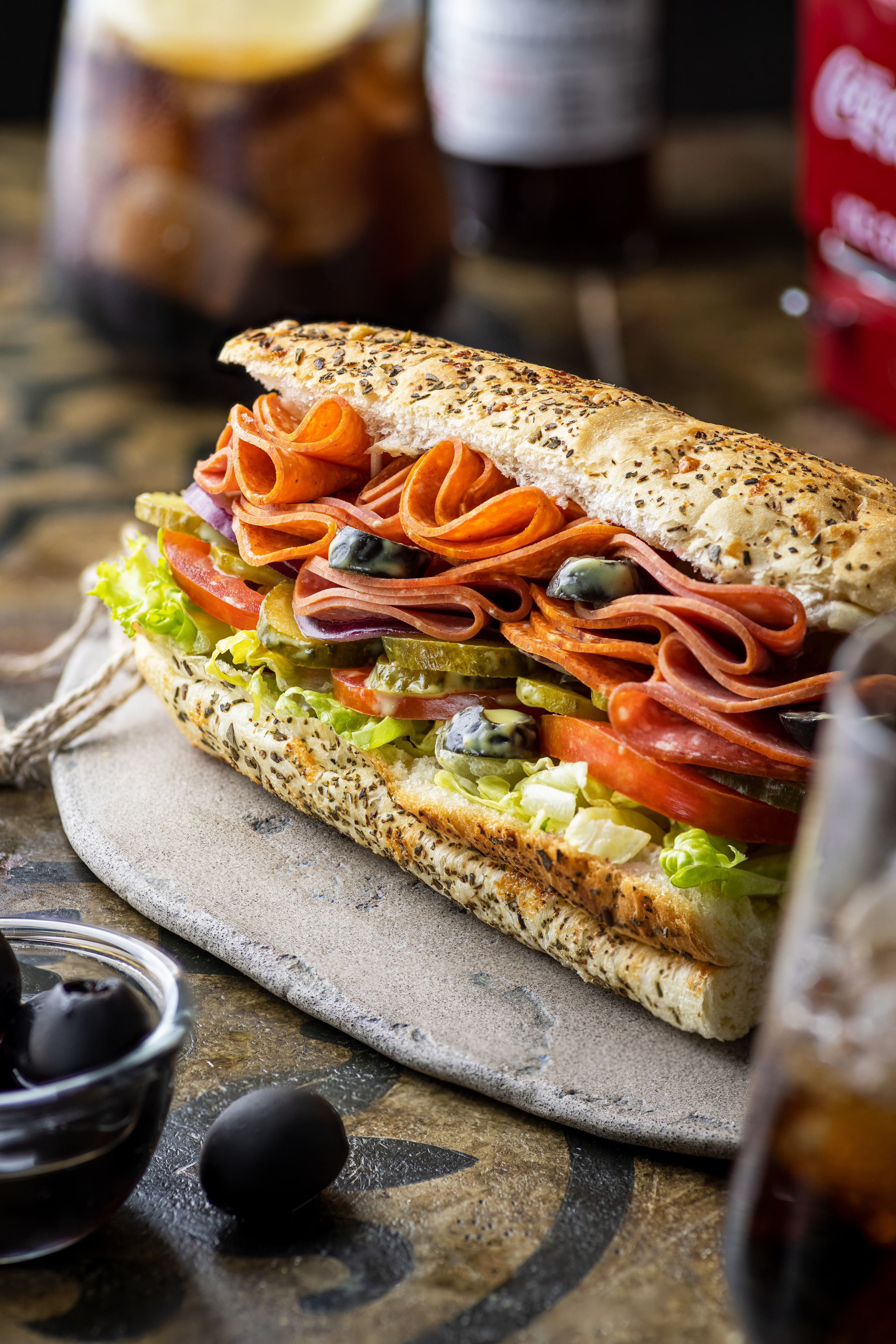 Subway sandwich. Юлия Космо — фуд-фотограф, предметный стилист, Москва