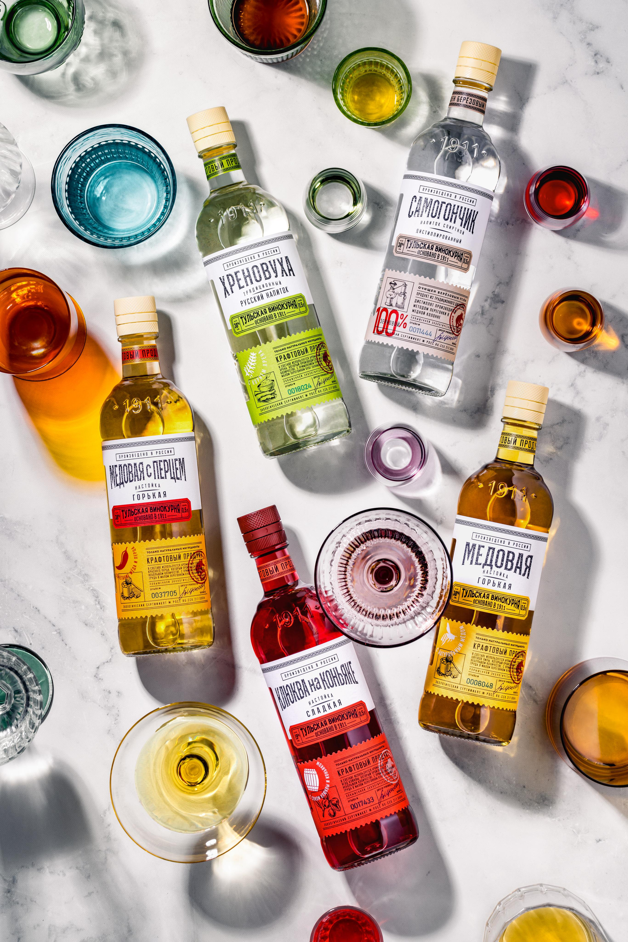 Сезонные имиджи для Тульского Винокуреного Завода. Юлия Космо — фуд-фотограф, предметный стилист, Москва