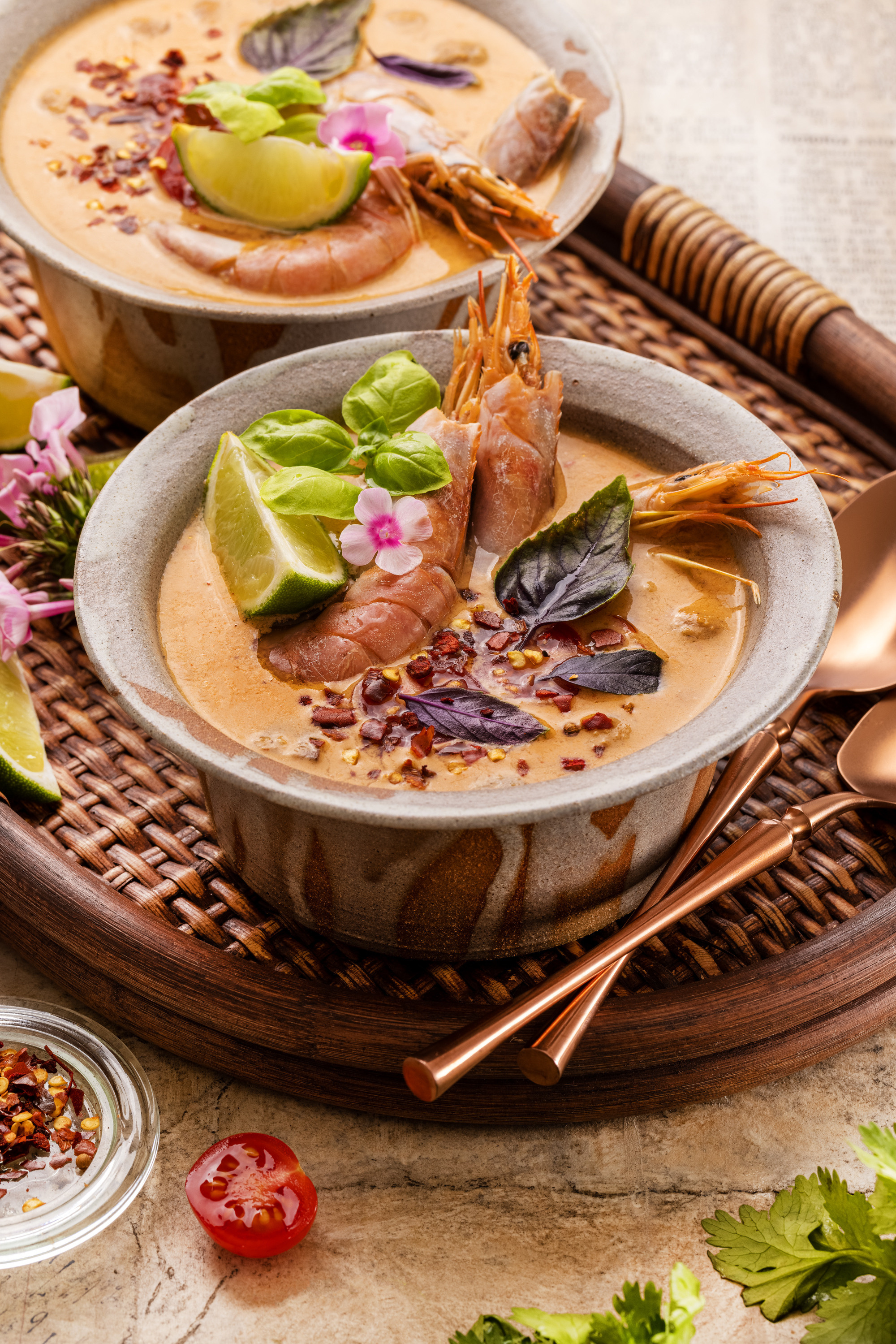 Тайская кухня. Юлия Космо — фуд-фотограф, предметный стилист, Москва