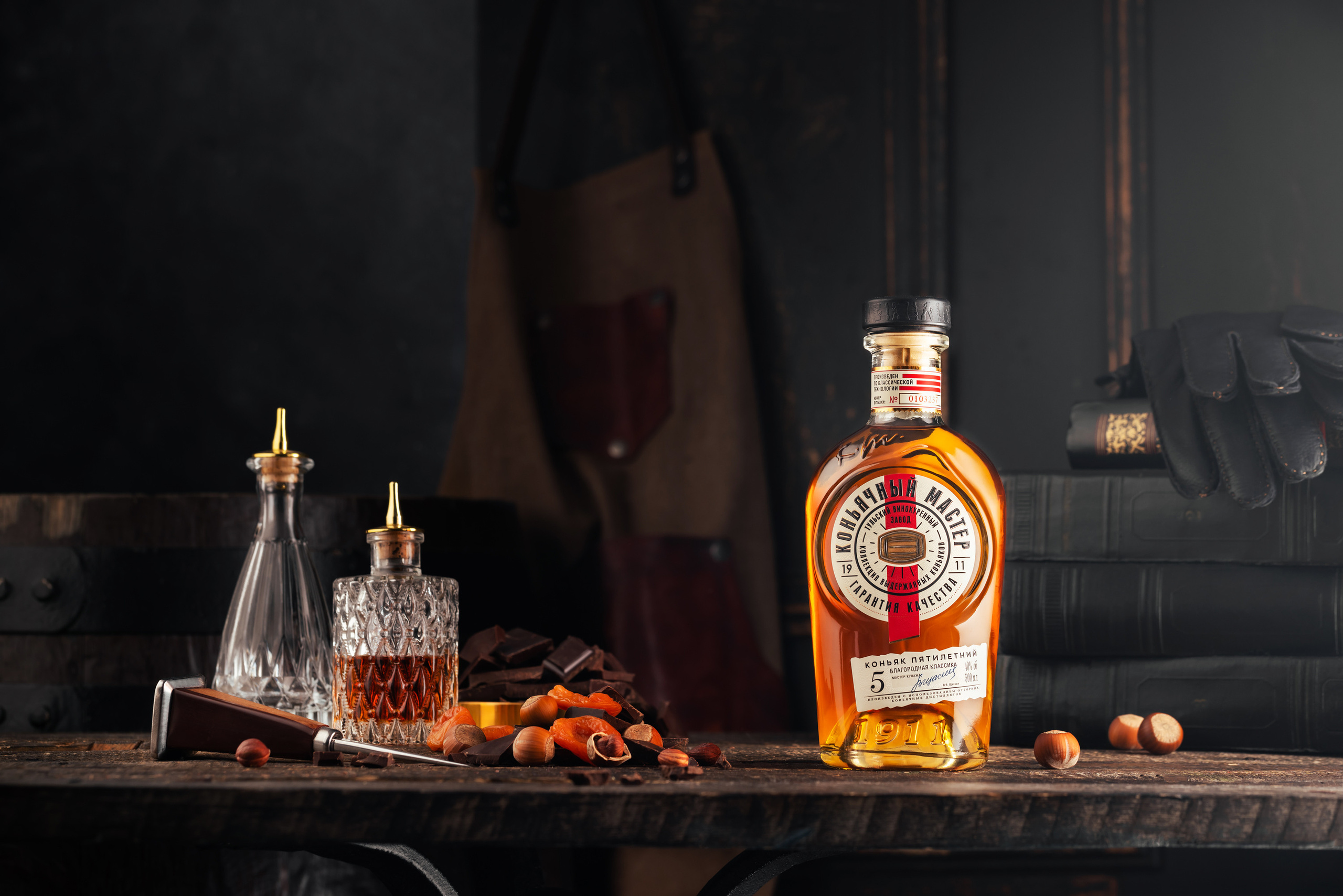 Коньячный мастер. Юлия Космо — фуд-фотограф, предметный стилист, Москва