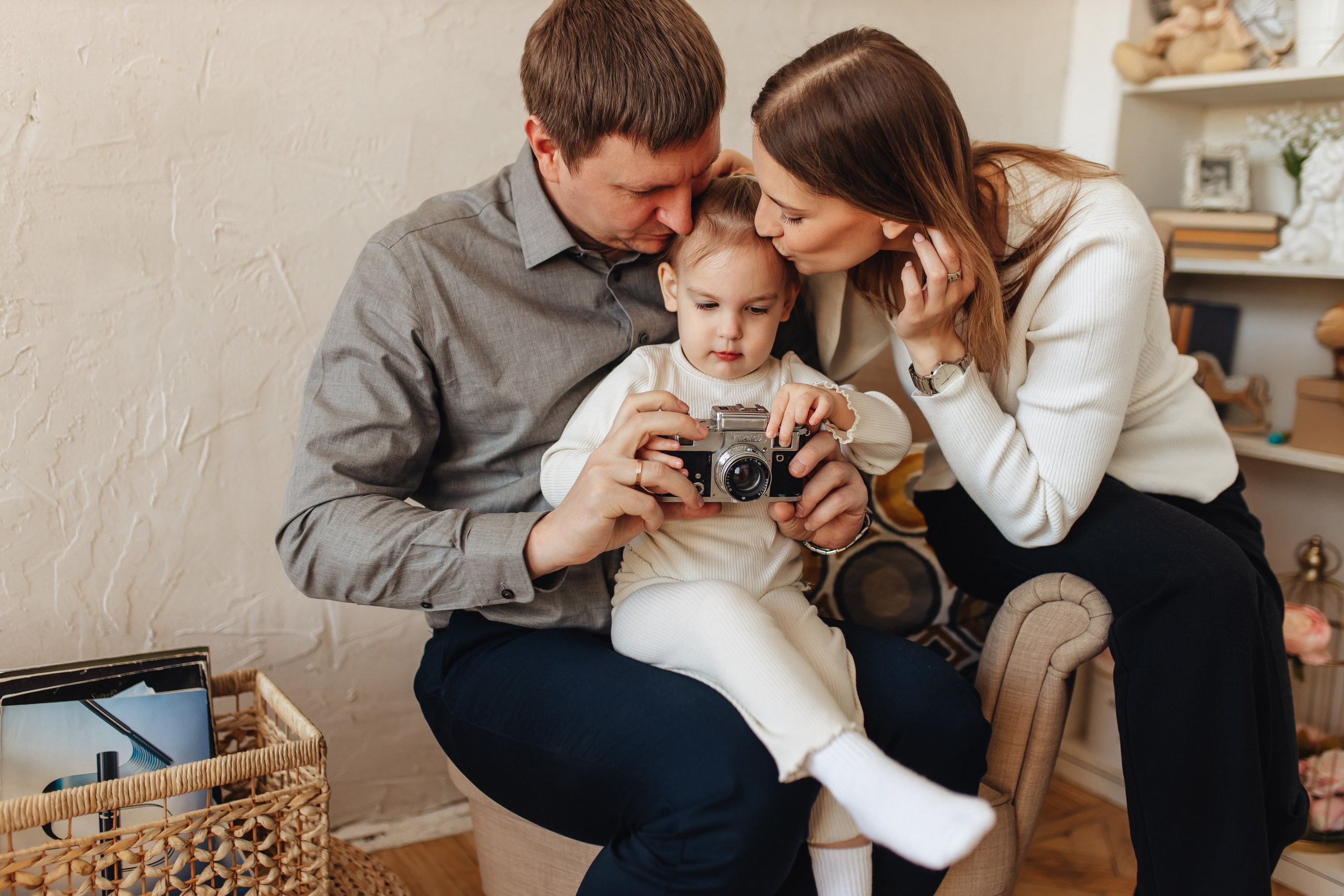 Леша, Надя и Поля. Свадебный и семейный фотограф в Туле и области Маша Костина