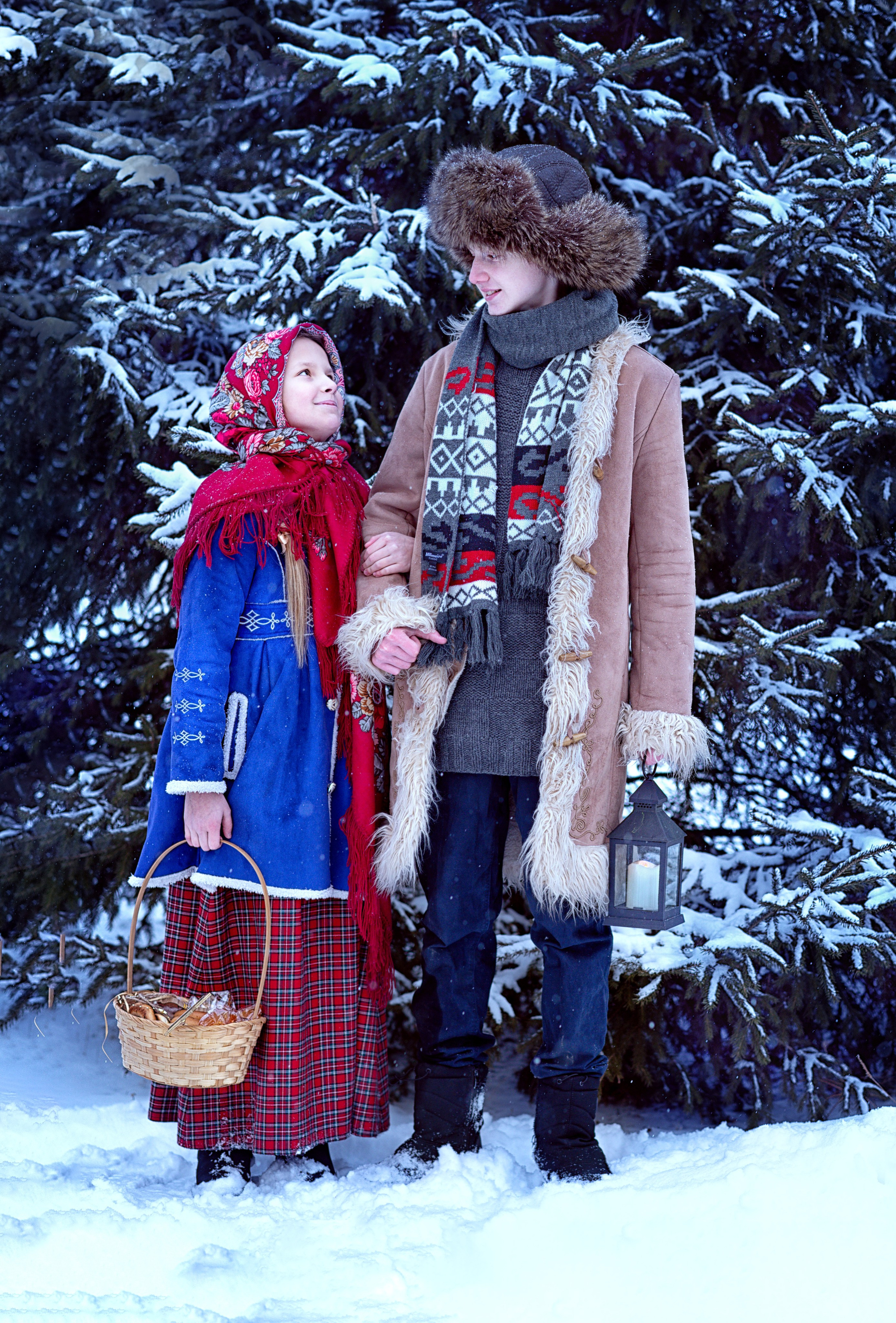 Колядки. Фотографы крещения/венчания  Красноярск Татьяна и Вячеслав Переваловы