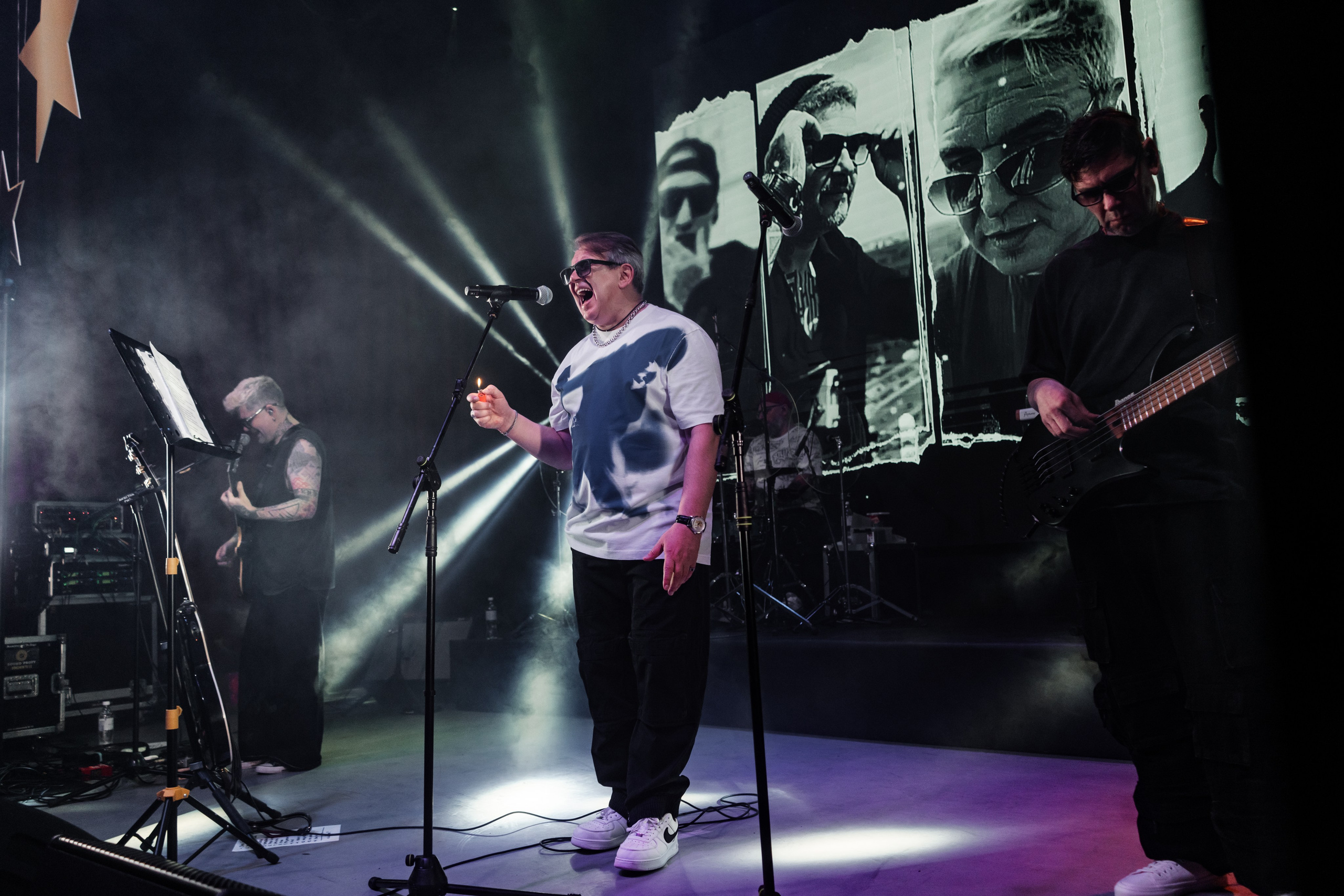 Иван Демьян и группа «7Б». Фотограф Полина Шаленкова. Серпухов