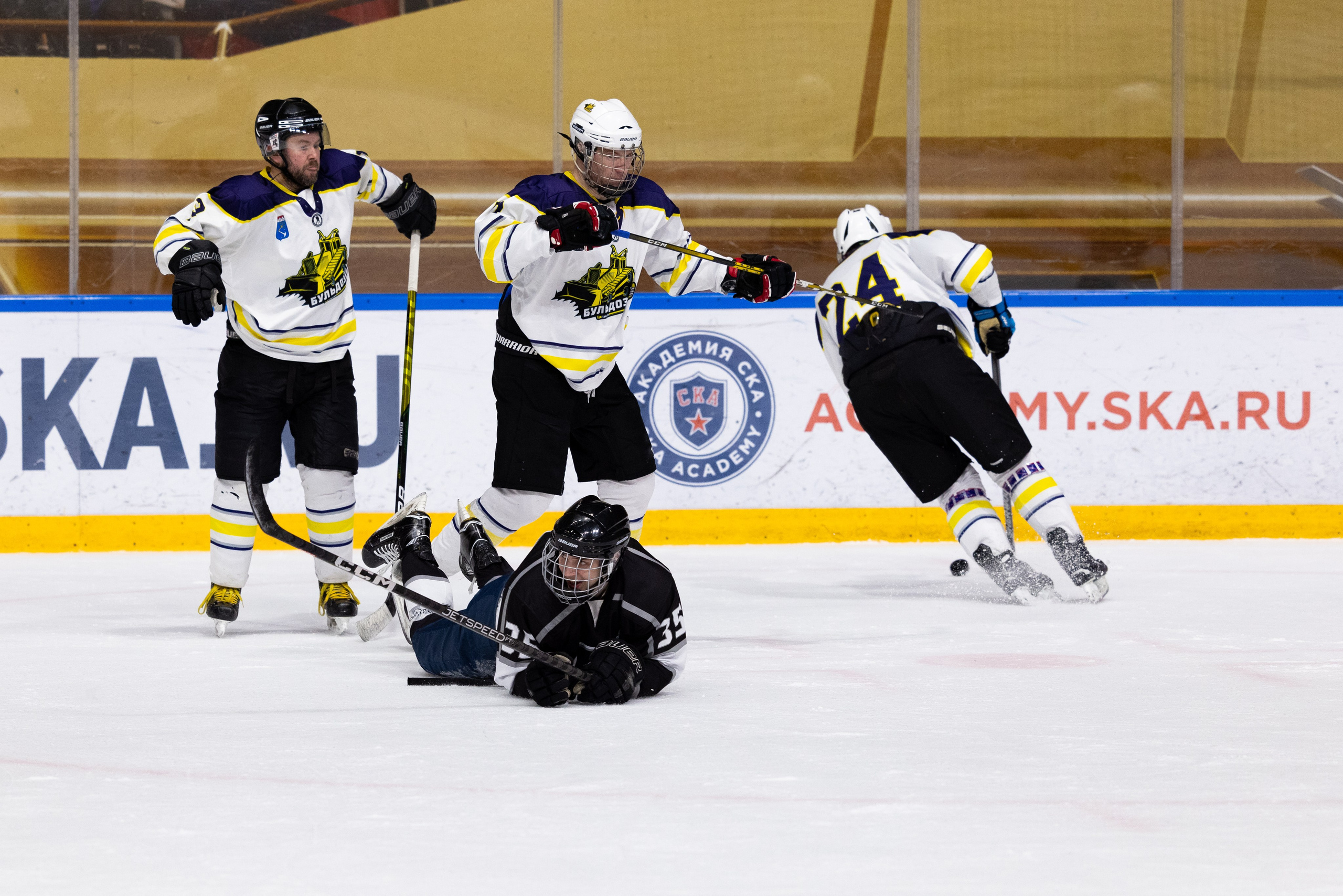 Бульдозер vs. LR-строй. Фотограф Александр Заломаев
