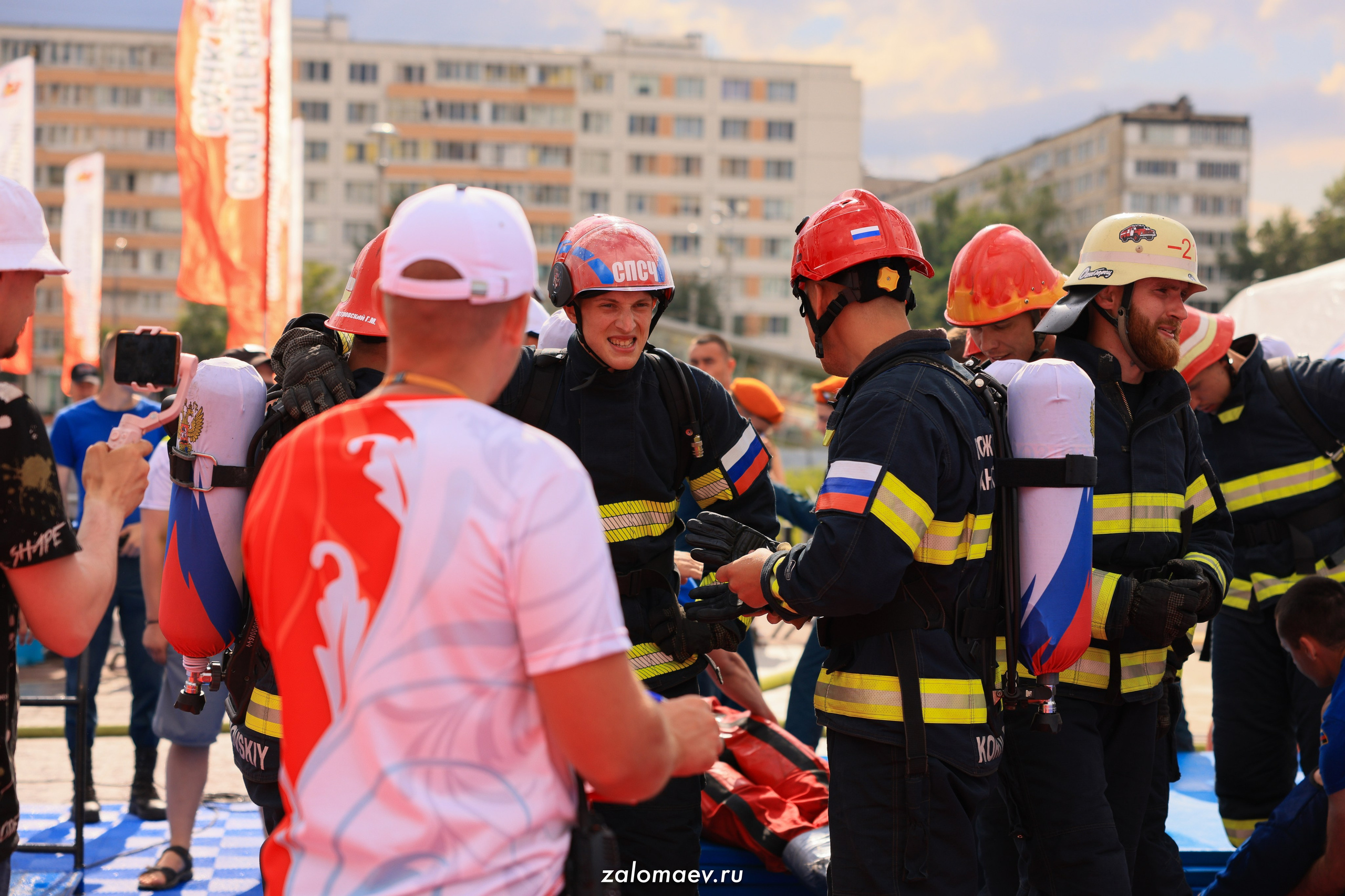 Сильнейший пожарный. Фотограф Александр Заломаев