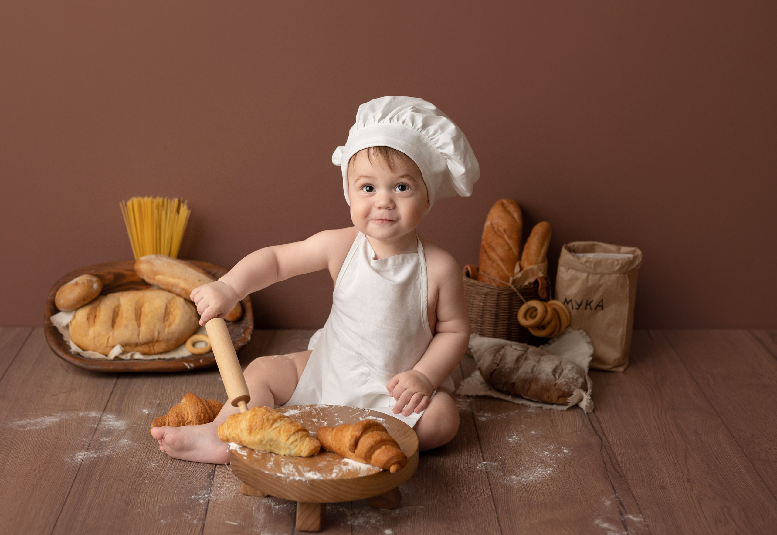Первый годик. Фотограф новорожденных и малышей в Тюмени Ирина Ляховец