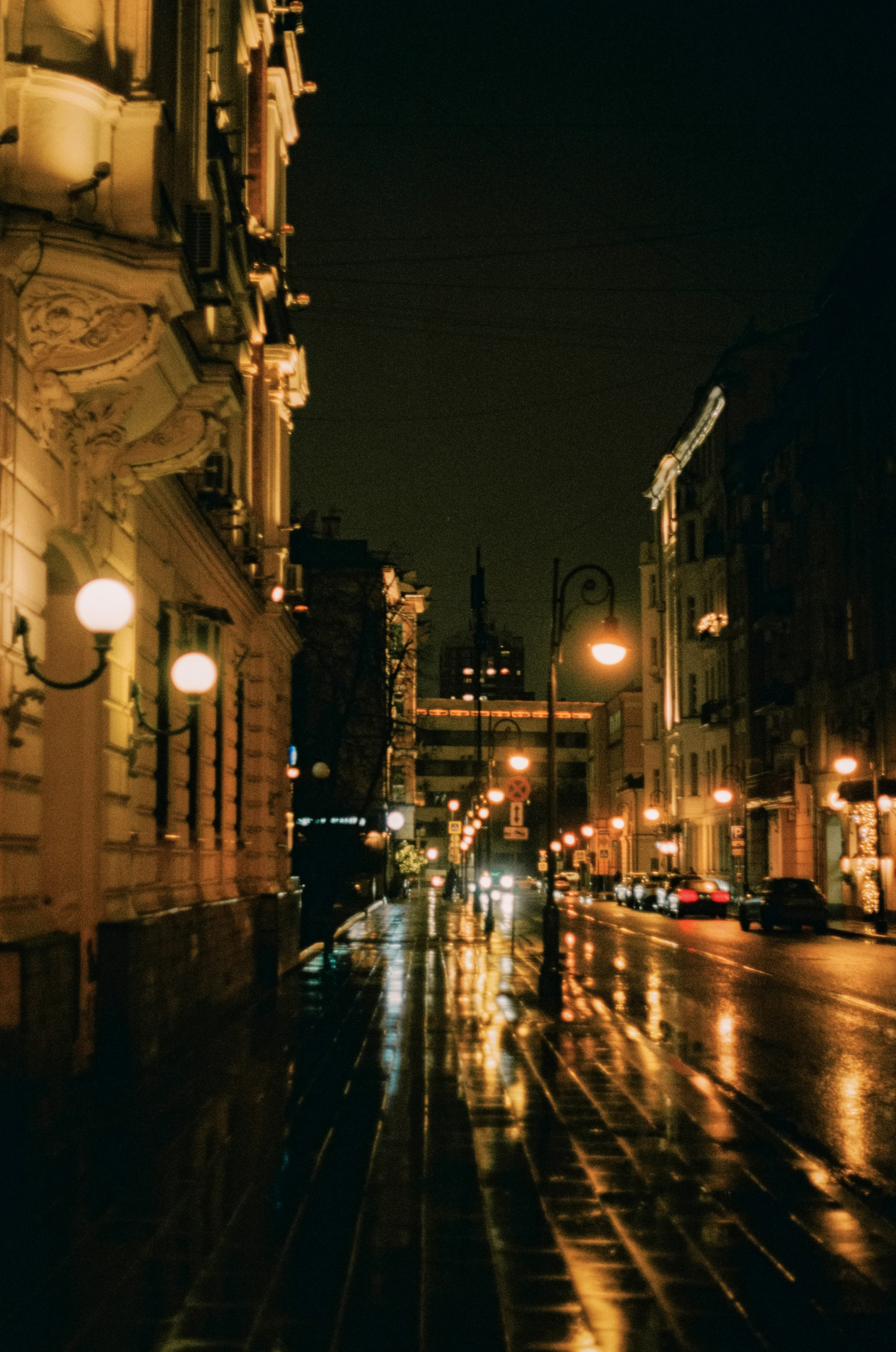 Спиридоновка, Малая Никитская, Большая Никитская, улицы вокруг Патриков / Pentax MZ-3 (2) — Retina-Xenon 50 mm f/1.9