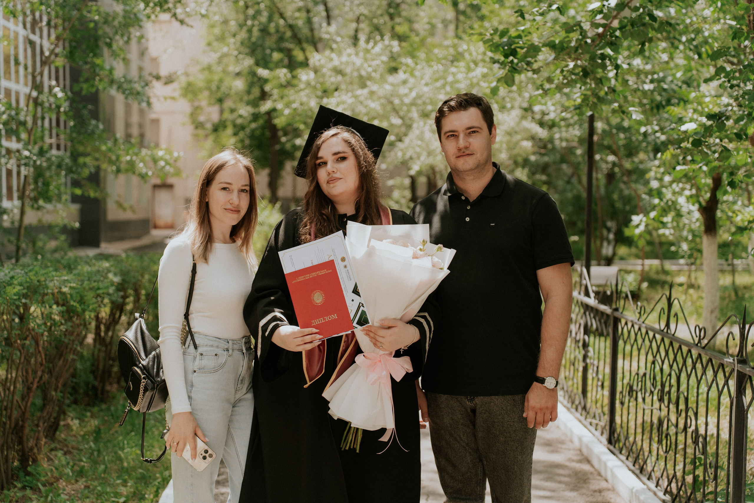 Выпускной Аграрный унивеситет. Крис Богомазова