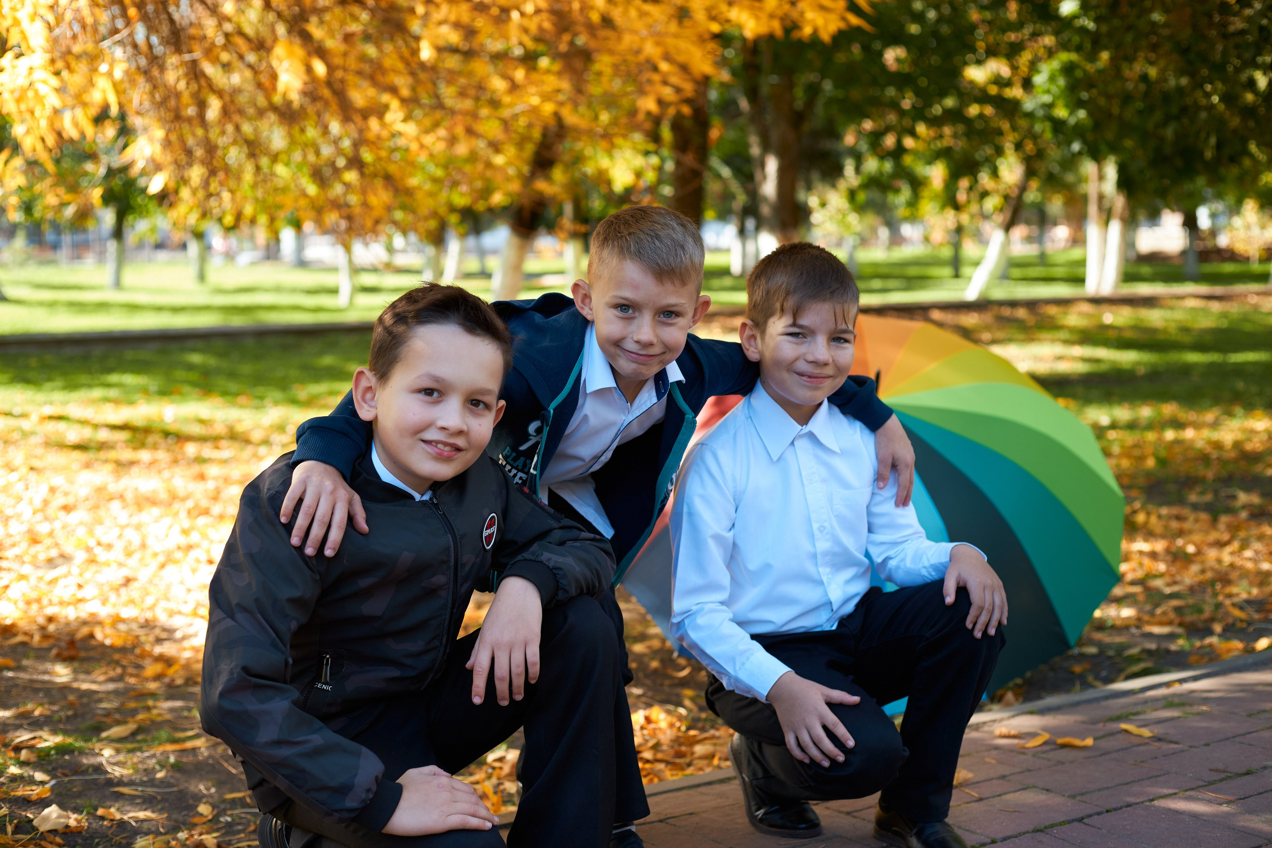 Съёмки в парке. Выпускные фотоальбомы Тацинская