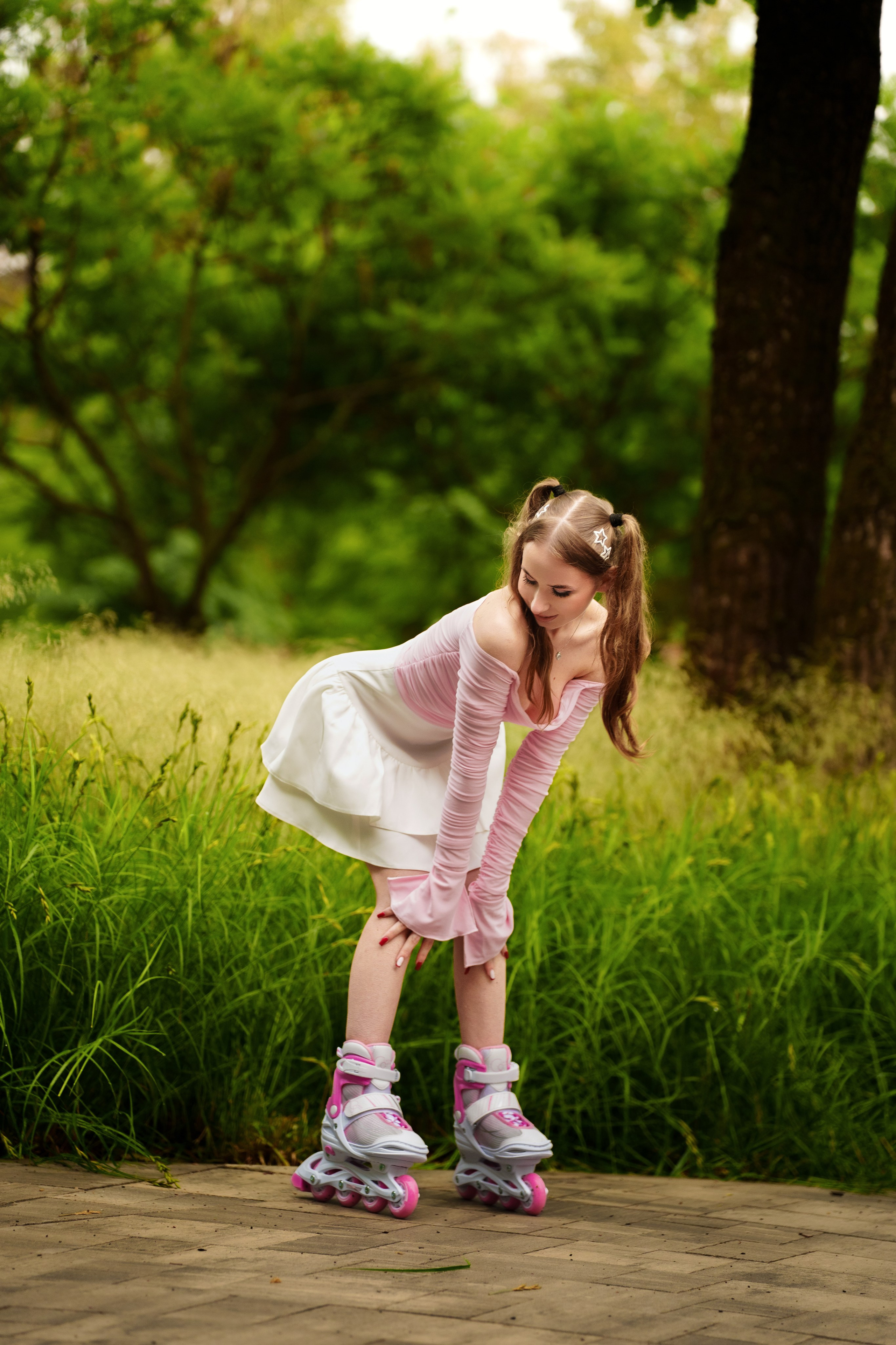 Прогулка на роликах, с куколкой Анютой 🛼. Фотограф Андрей Чеботок (Белгород, Курск, Воронеж, Старый Оскол)