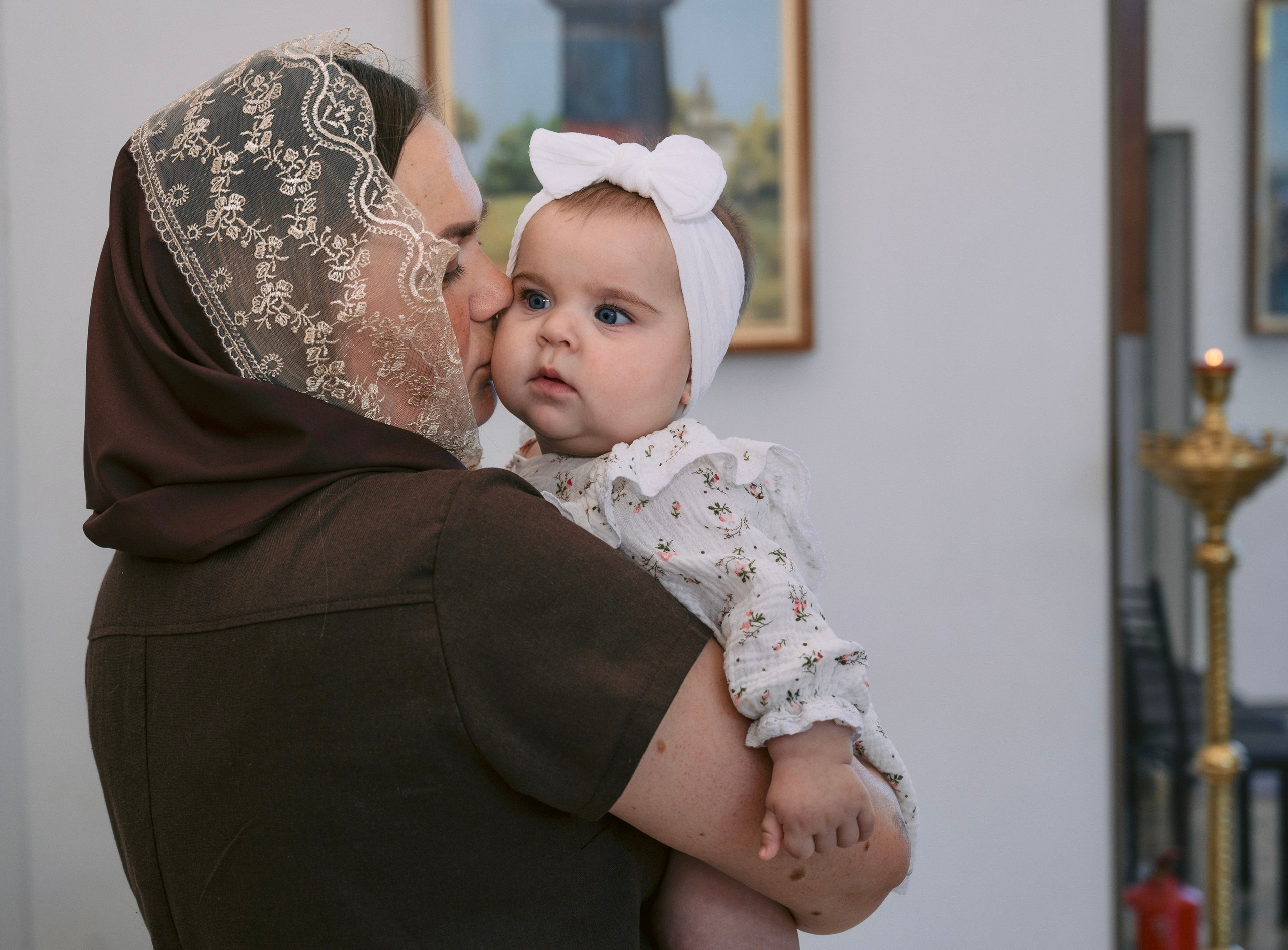 Таинство крещения. Свадебный и семейный фотограф Брюховецкая Тимашевск Краснодар