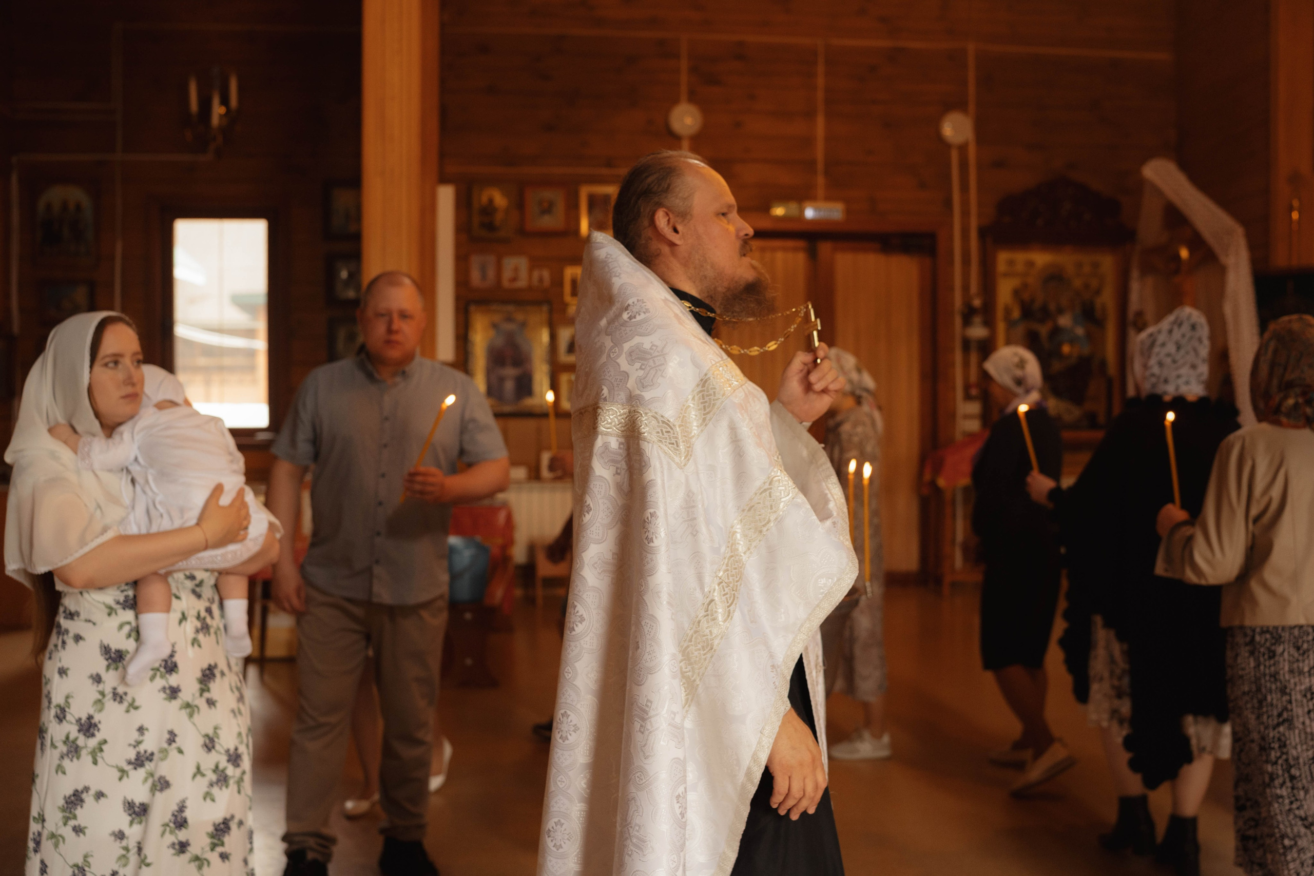 Крещение Любы. Фотограф в Новосибирске Диана Ильиных