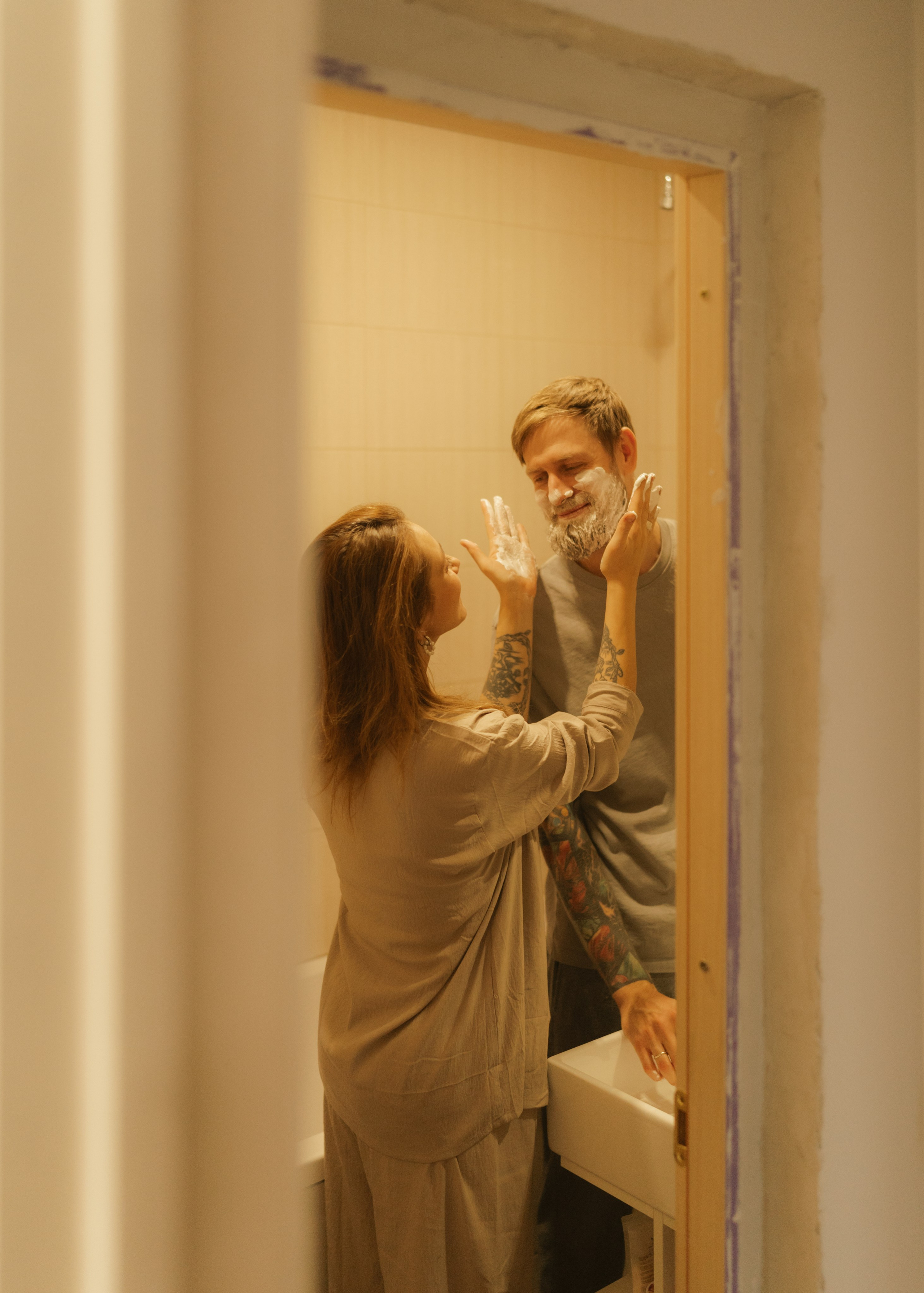 Катя и Андрей | домашняя. Фотограф в Новосибирске Диана Ильиных