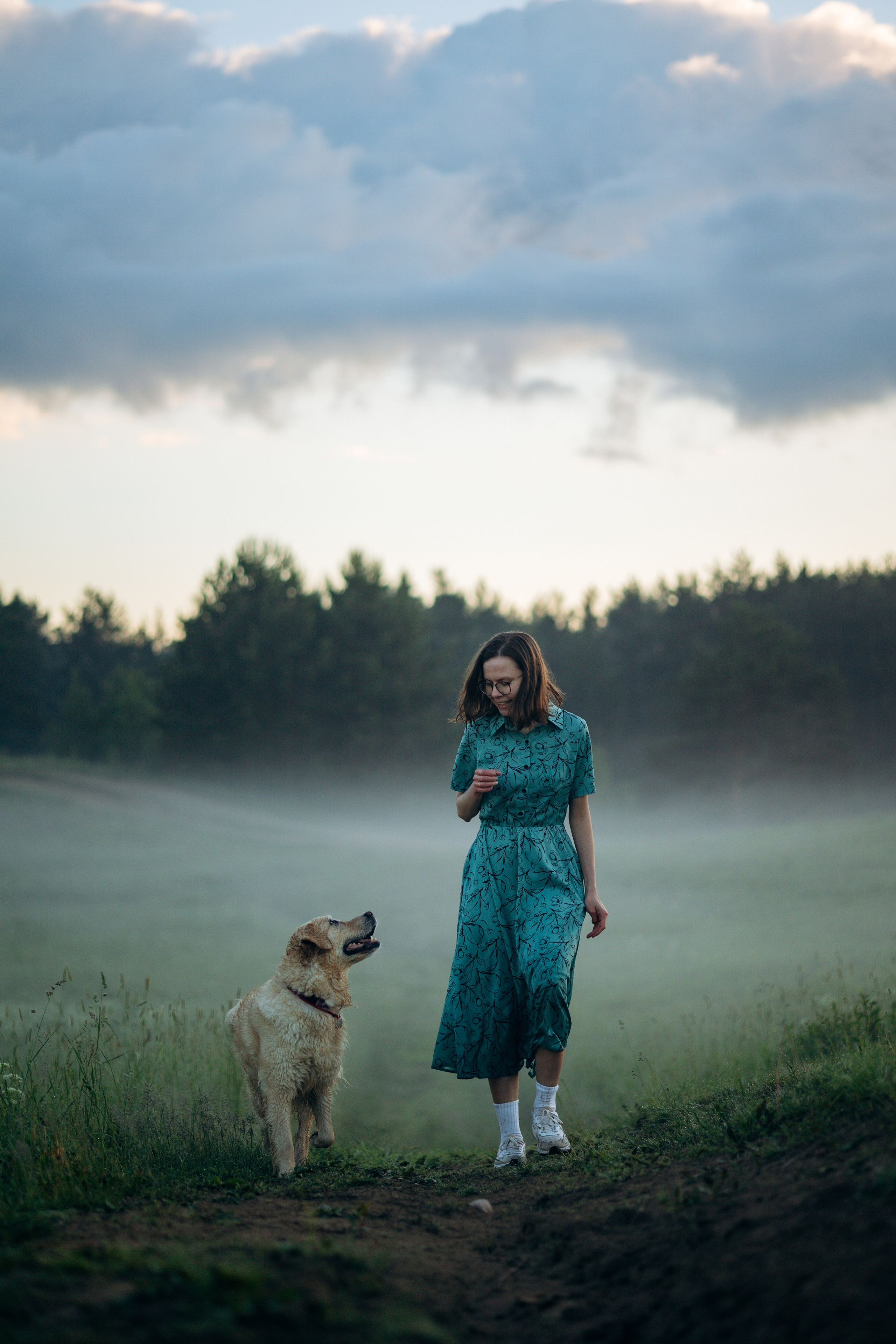 Юля и Руби. Фотограф — Анималист | Санкт-Петербург