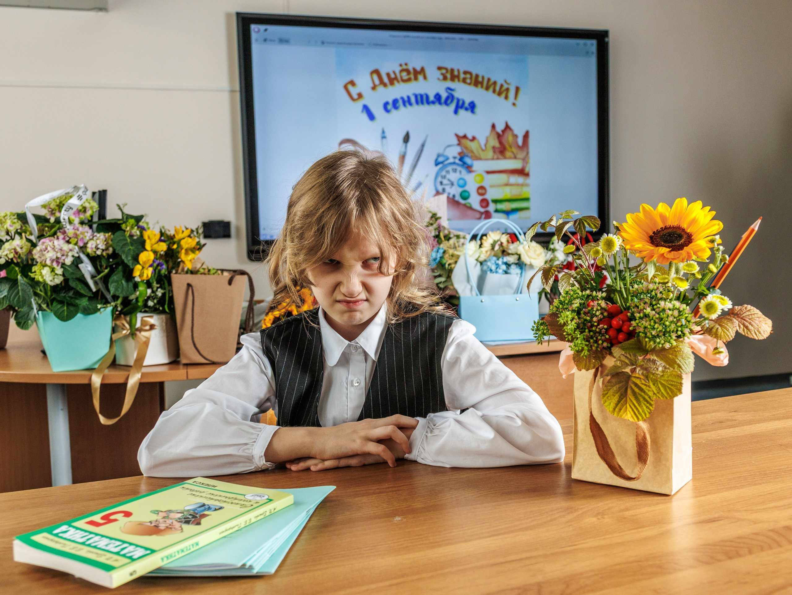 Школа 1 сентября. Фотограф Алексей Зозин в Москве