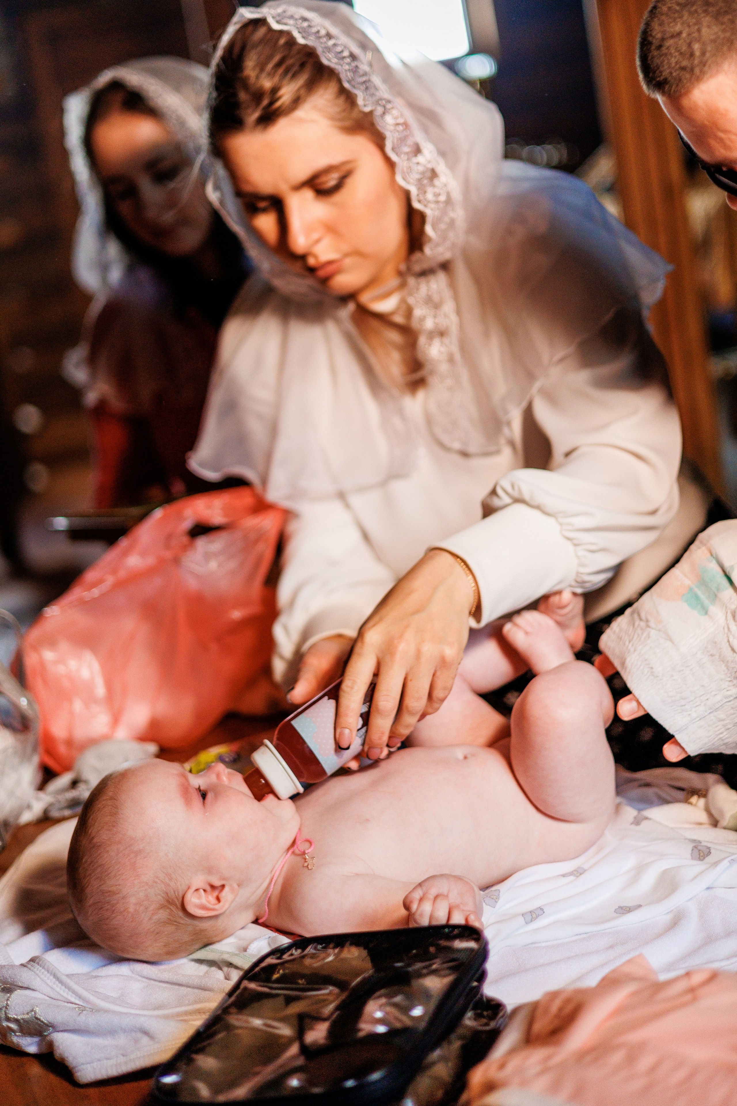 Крещение близняшек. Свадебный и семейный фотограф в Армавире