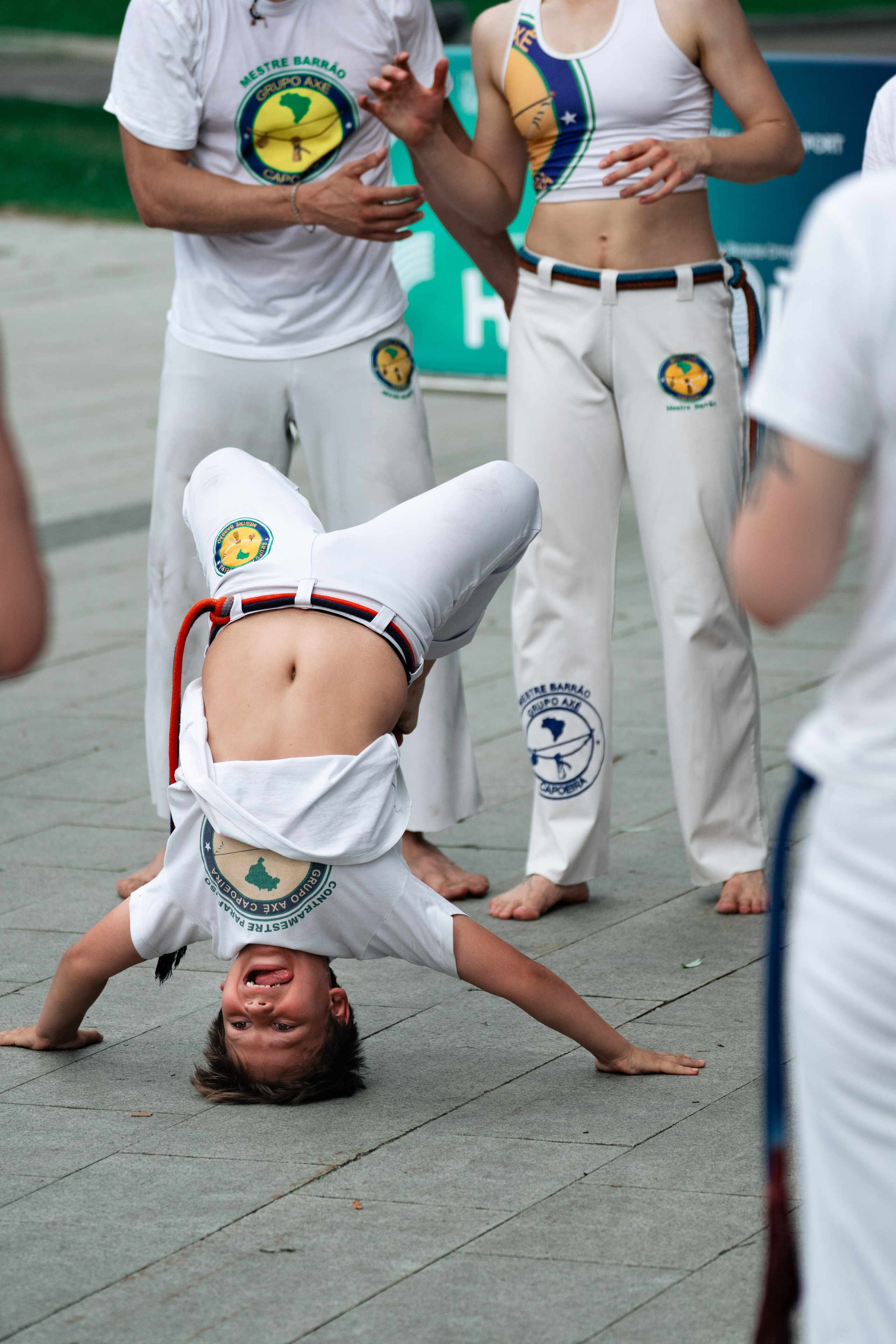 Открытый класс AXE Capoeira на фестивале неолимписких видов спорта на ВДНХ 2025 г:. Фотограф в Москве Ткаченко Владимир