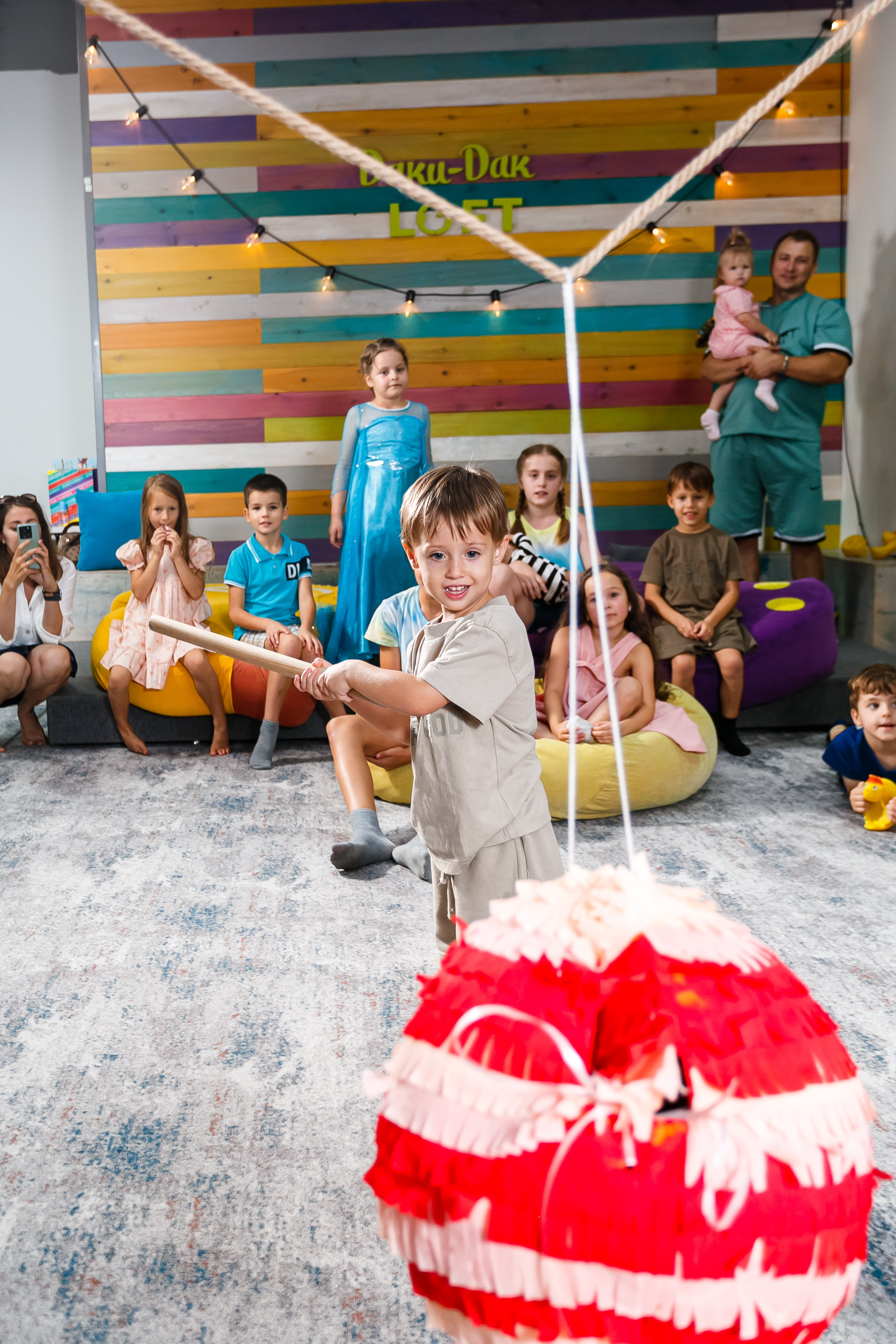 Детский ДР / Лофт Даки-дак / пр. Дзержинского 1/1. Фотограф в  г. Новосибирск