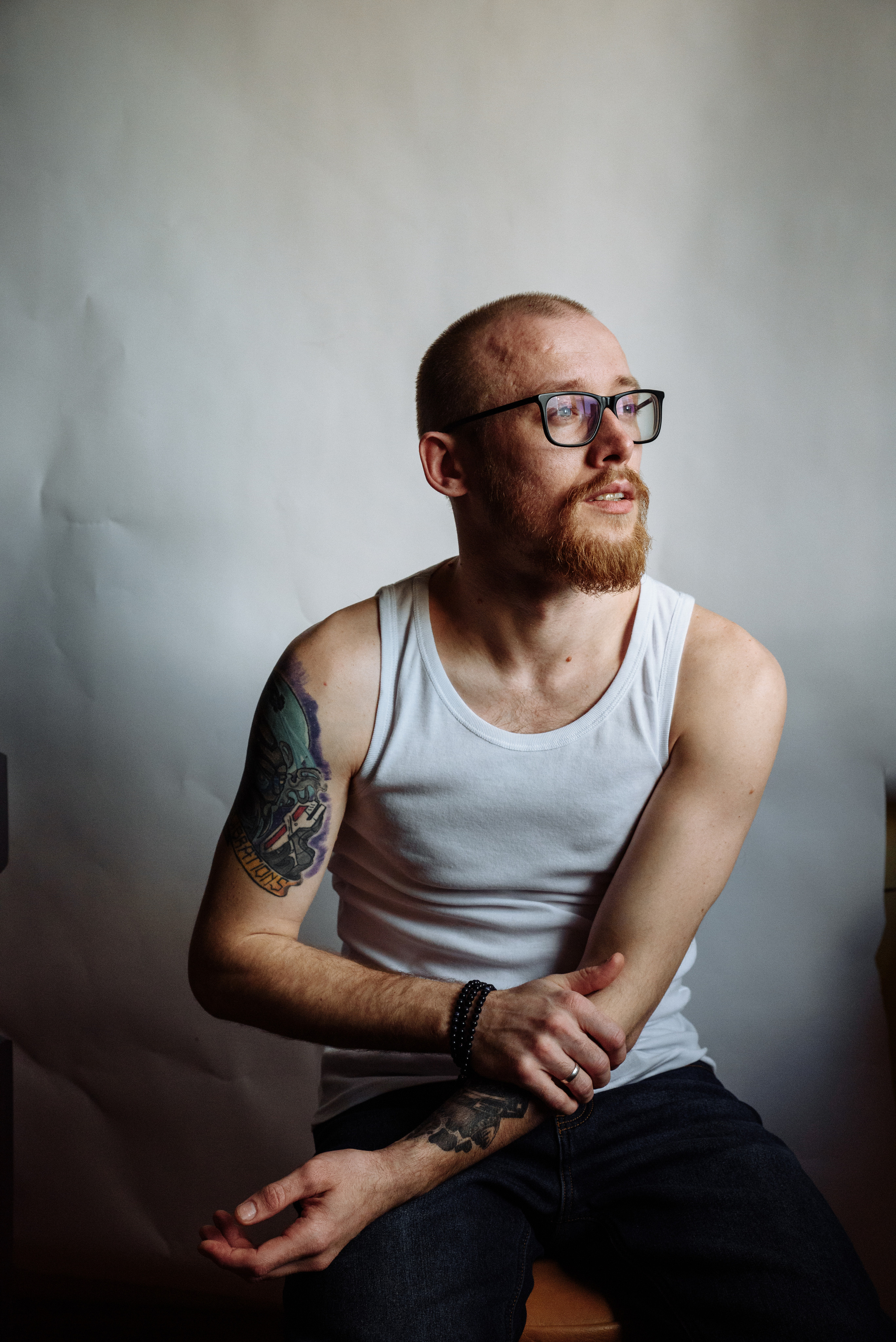 Мужской портрет. Портретный фотограф Москва, репортаж и естественная постановка