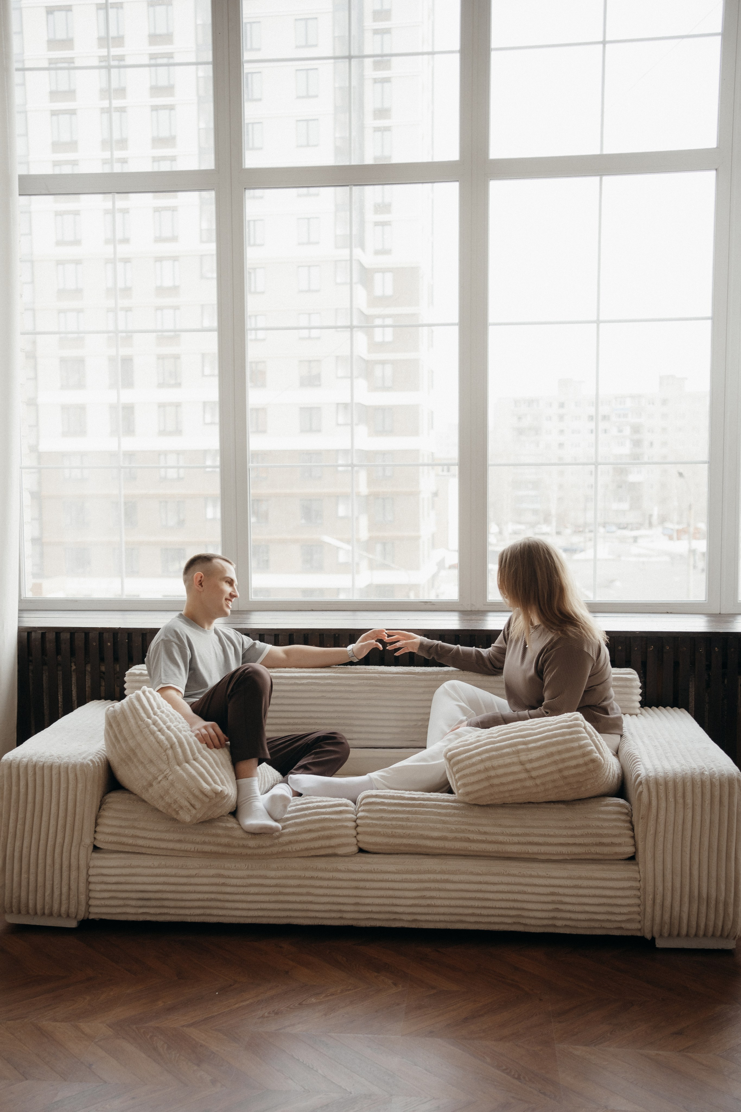 Парная фотосессия в студии в Архангельске. Портретный и свадебный фотограф в Архангельске Елизавета Стрекаловская