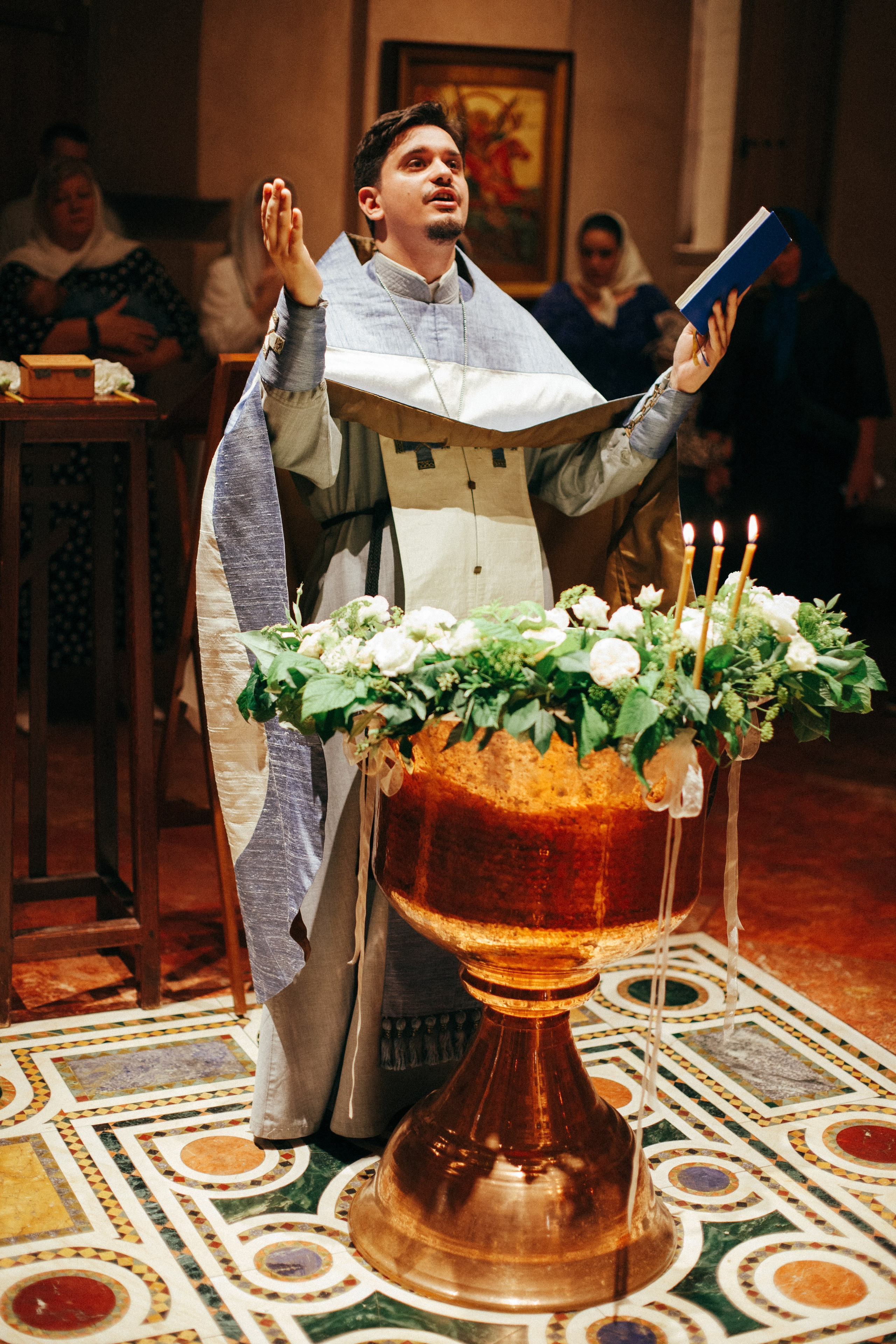 Крещение в храме Антипы, стиль «Kodachrome 64». Фотограф на крещение/венчание