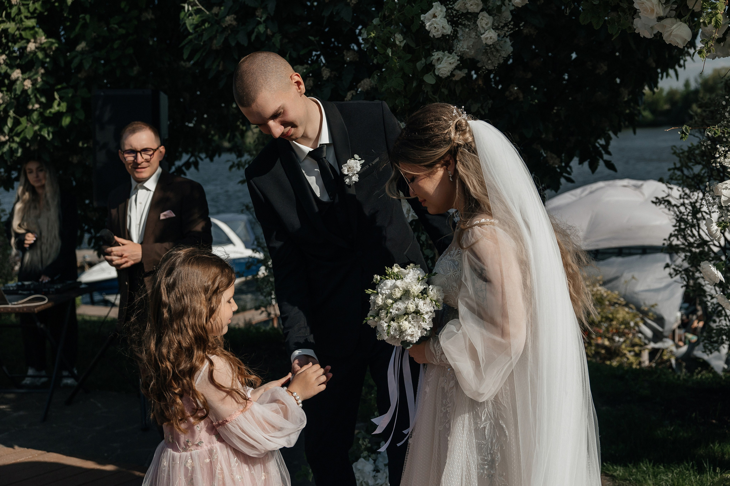 Выездная церемония в Капитан Клуб Жуковский. Свадебный фотограф в Москве Дарья Олендарёва