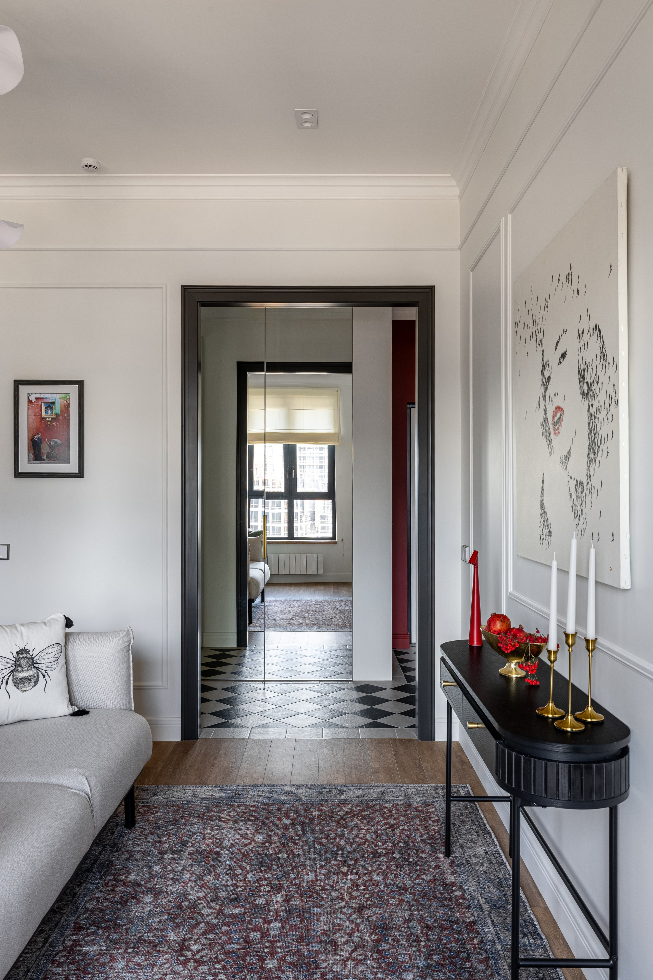 Фотосъемка для портфолио дизайнера в ЖК «Sidney City». Veselinskiy| Интерьерный фотограф | Москва