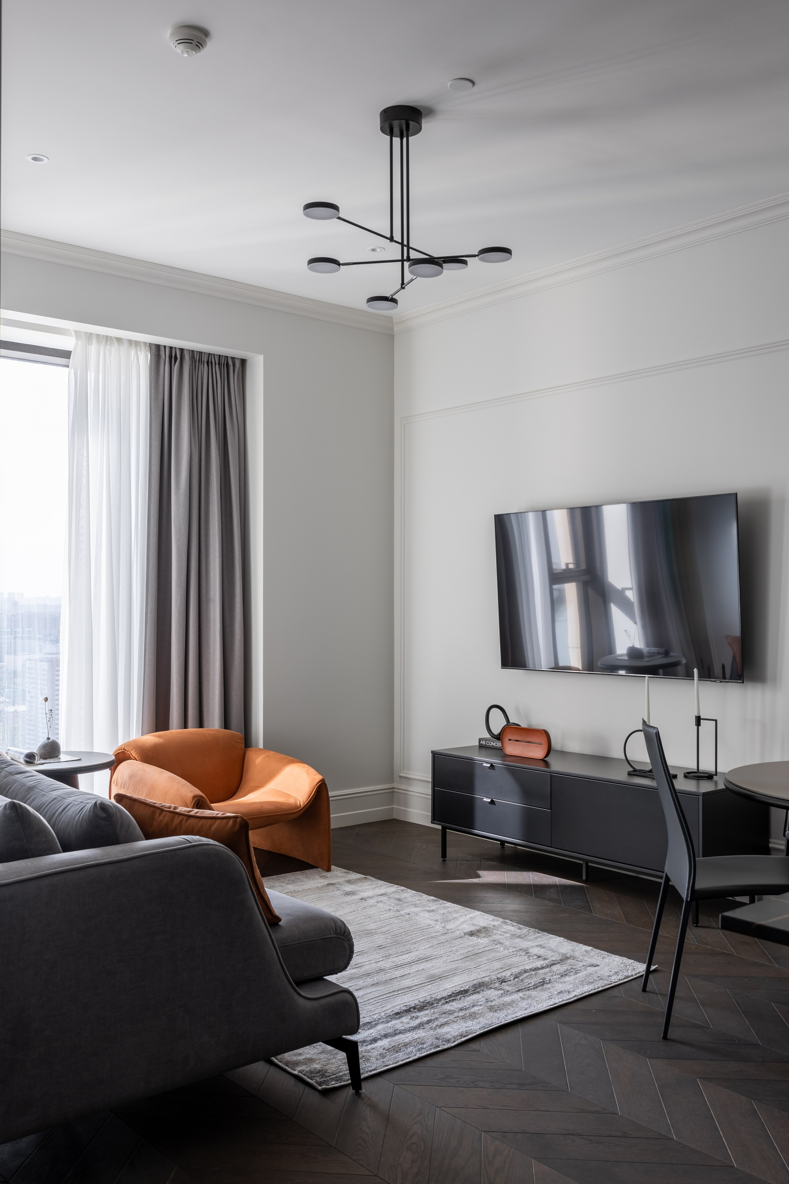 Дизайнерские апартаменты в ЖК «Поклонная 9». Veselinskiy| Интерьерный фотограф | Москва