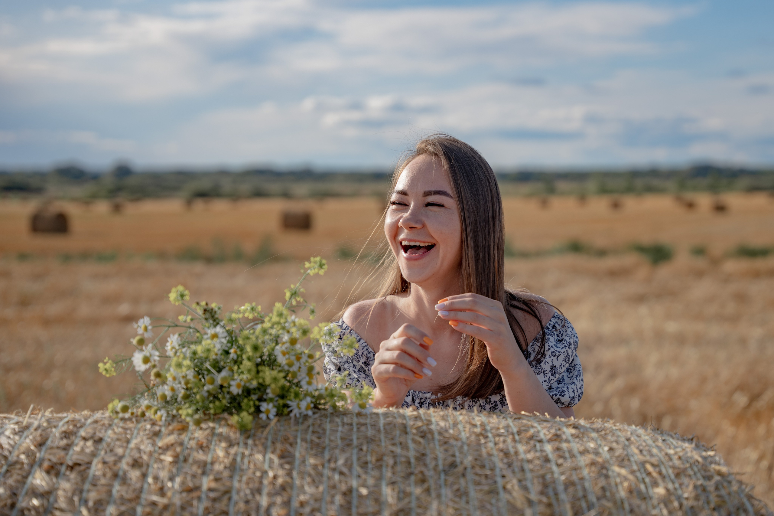 Ольга в поле