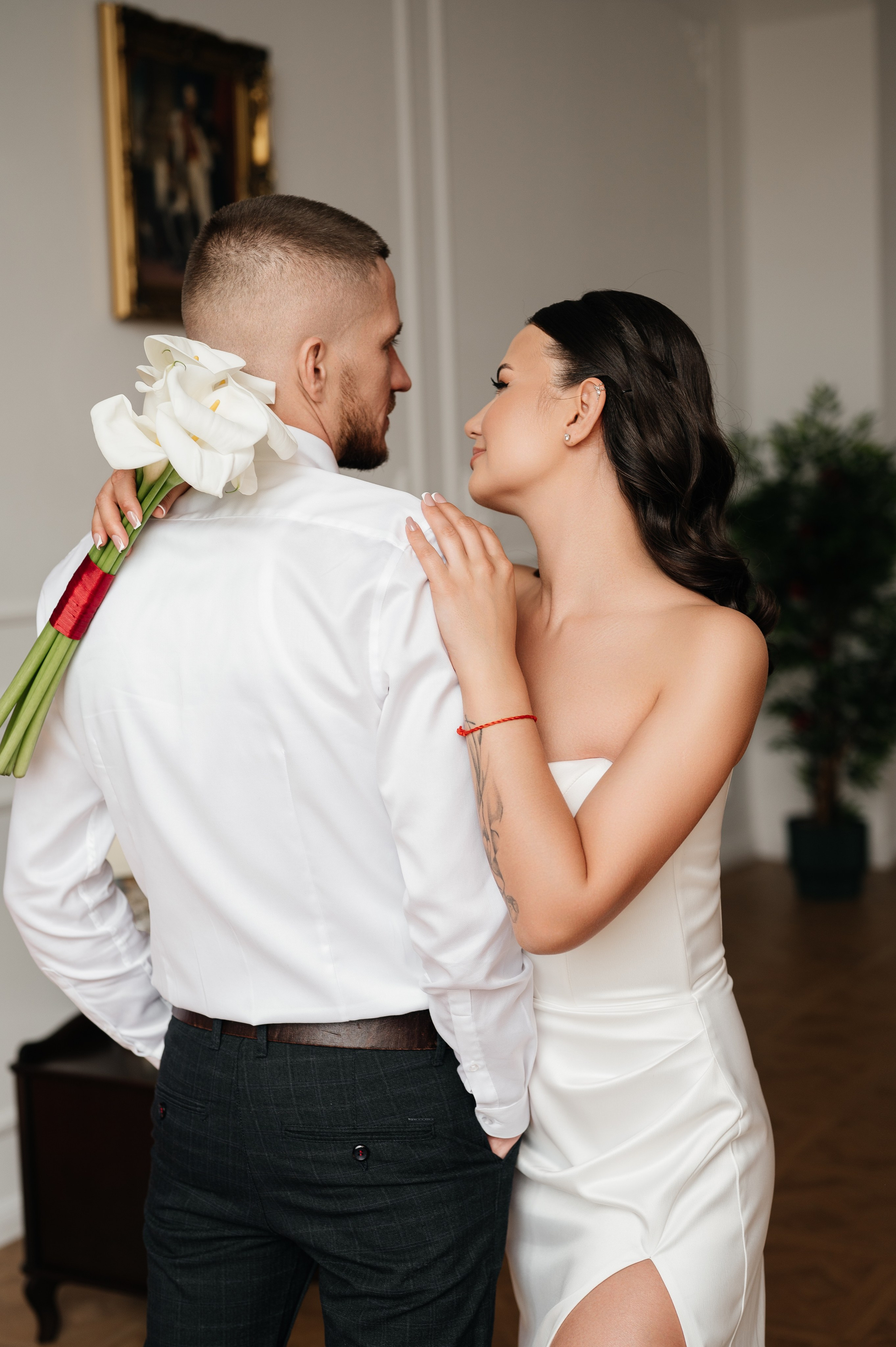 Свадебная фотосессия в студии. Свадебный и семейный фотограф в Краснодаре Алина Мельник