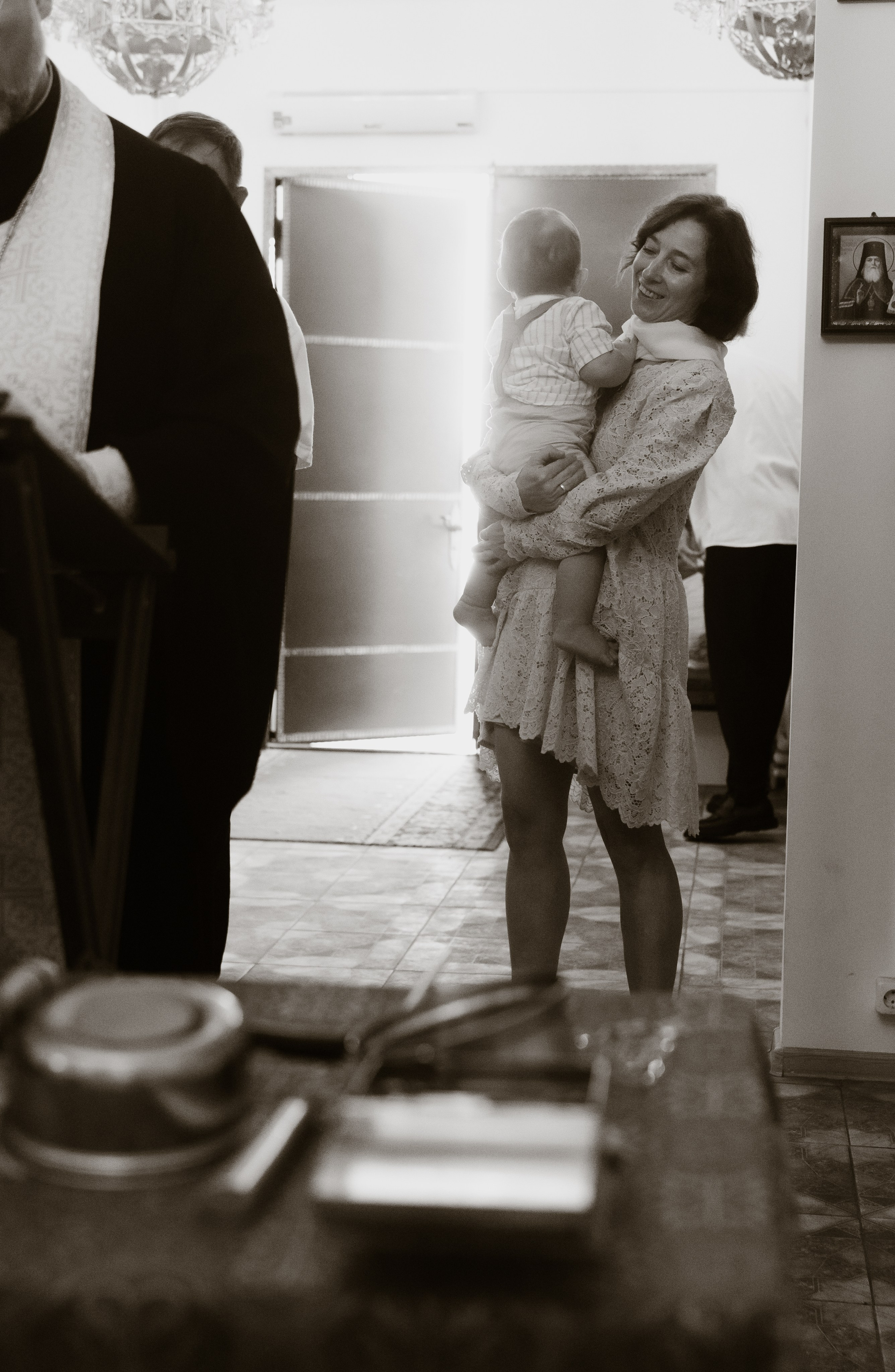 Таинство крещение в Москве. Семейный, ньюборн фотограф, фотограф на роды в Москве, Виктория Тюльдюкова