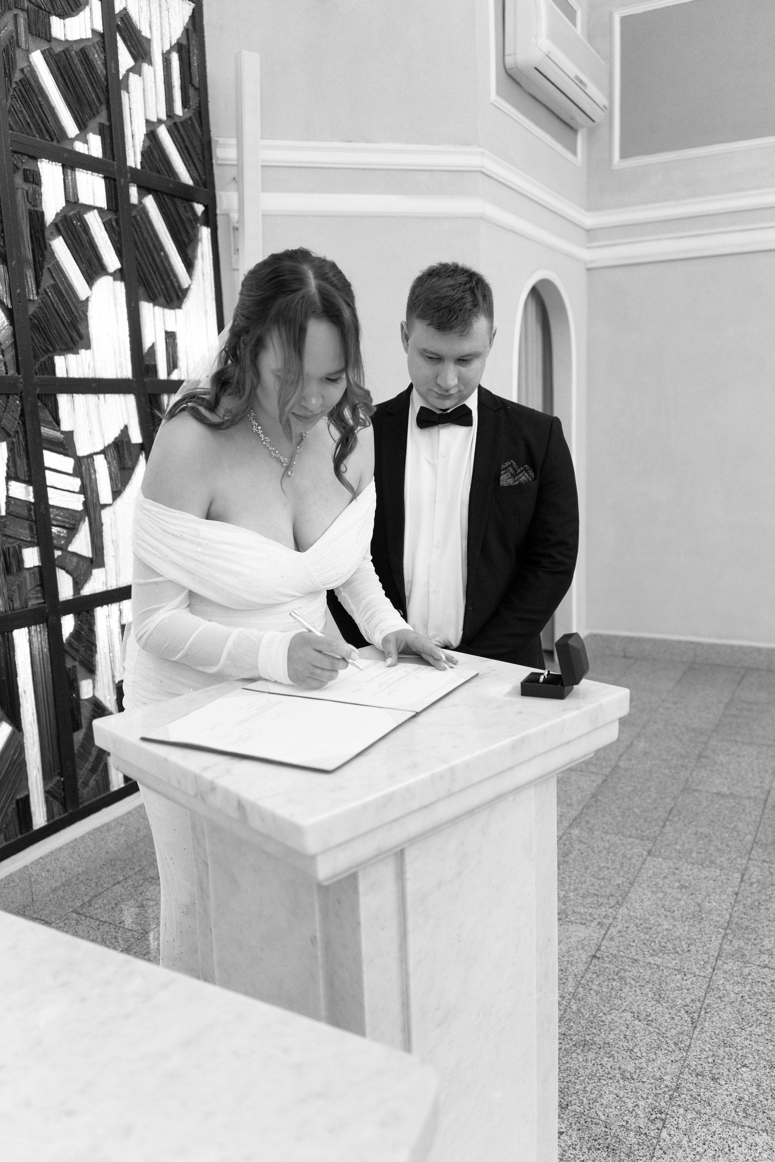 Роспись в загсе