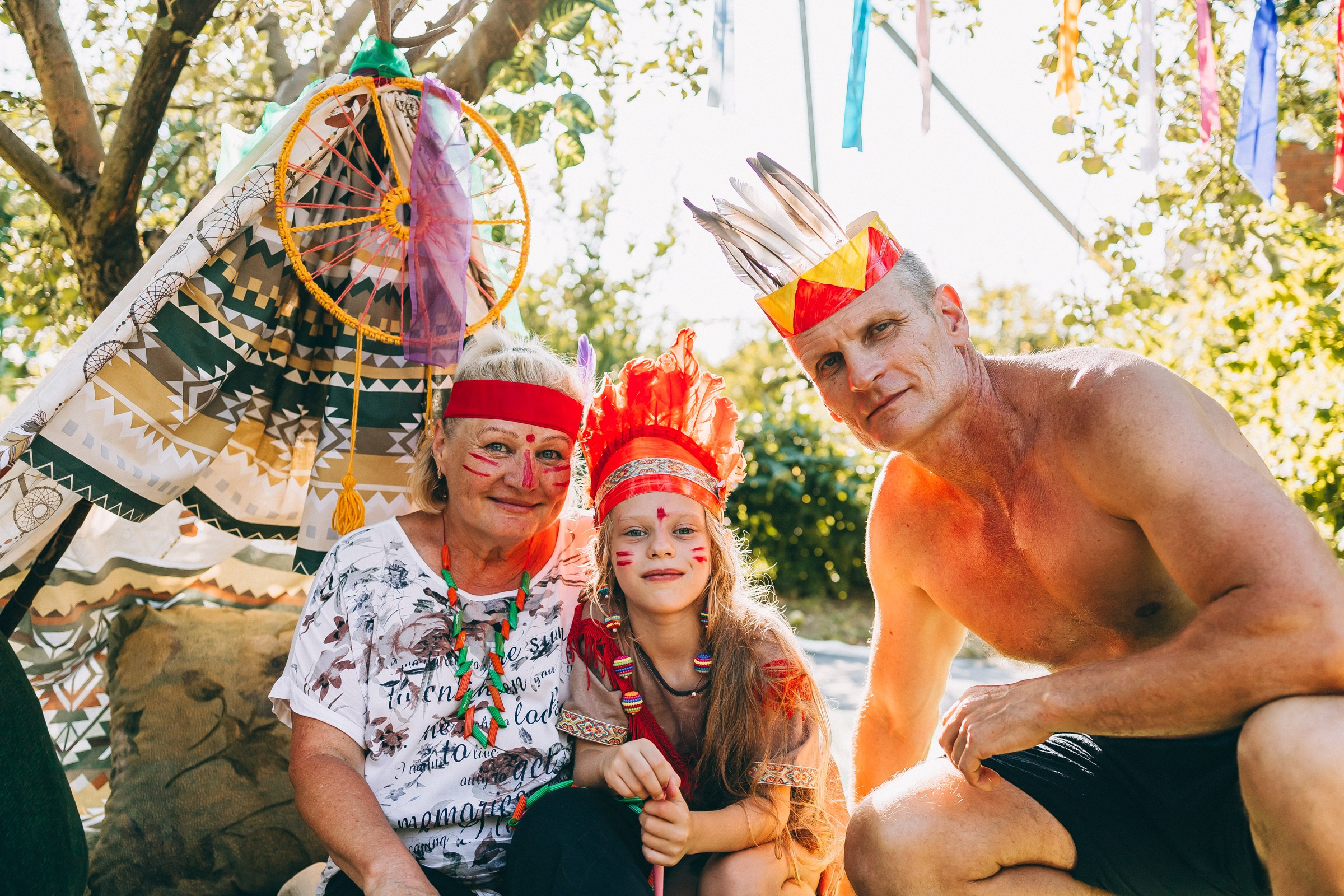 «Индейцы». Семейный фотограф в Волгодонске Краченцева Анна