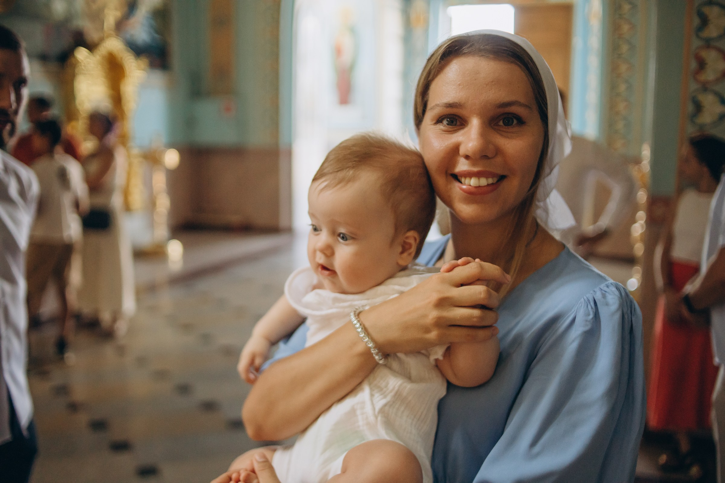Крещение Ивана. Семейный фотограф в Волгодонске Краченцева Анна