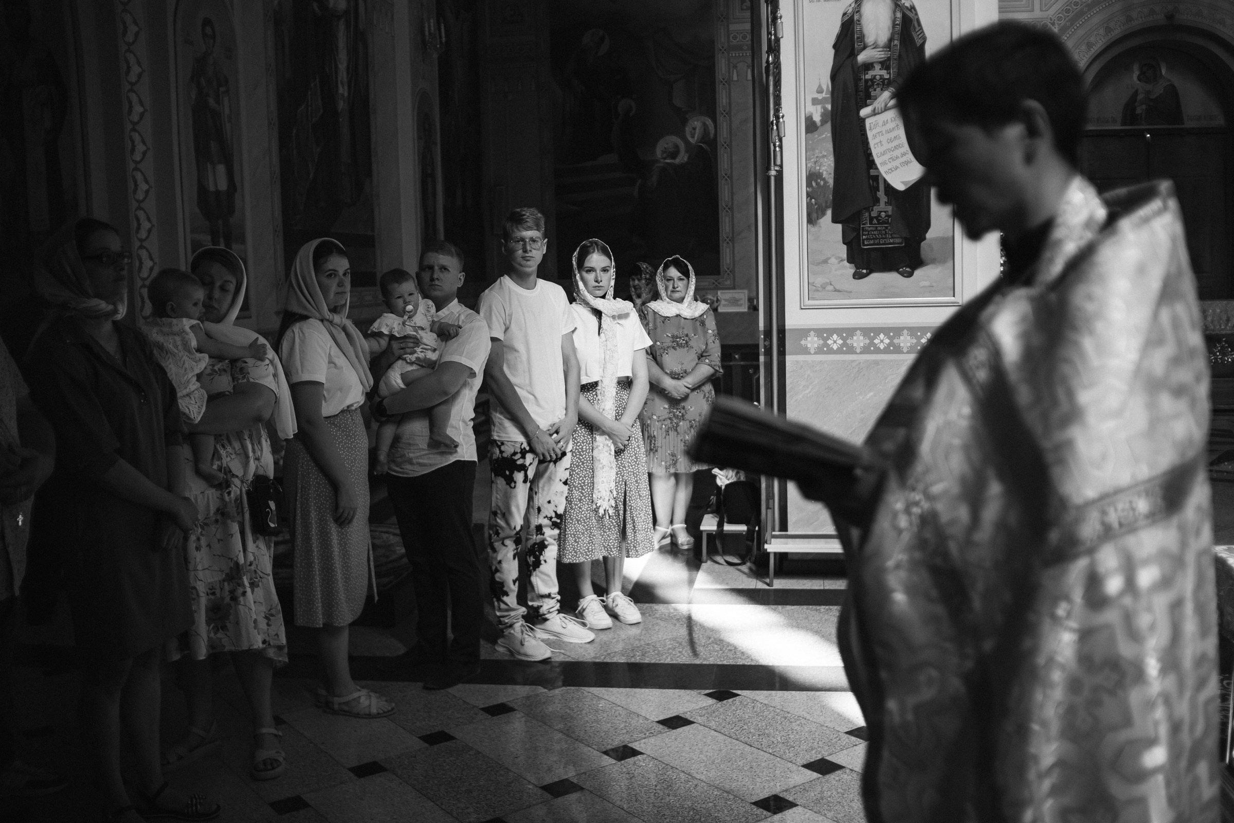 Крещение Надежды. Семейный фотограф в Волгодонске Краченцева Анна