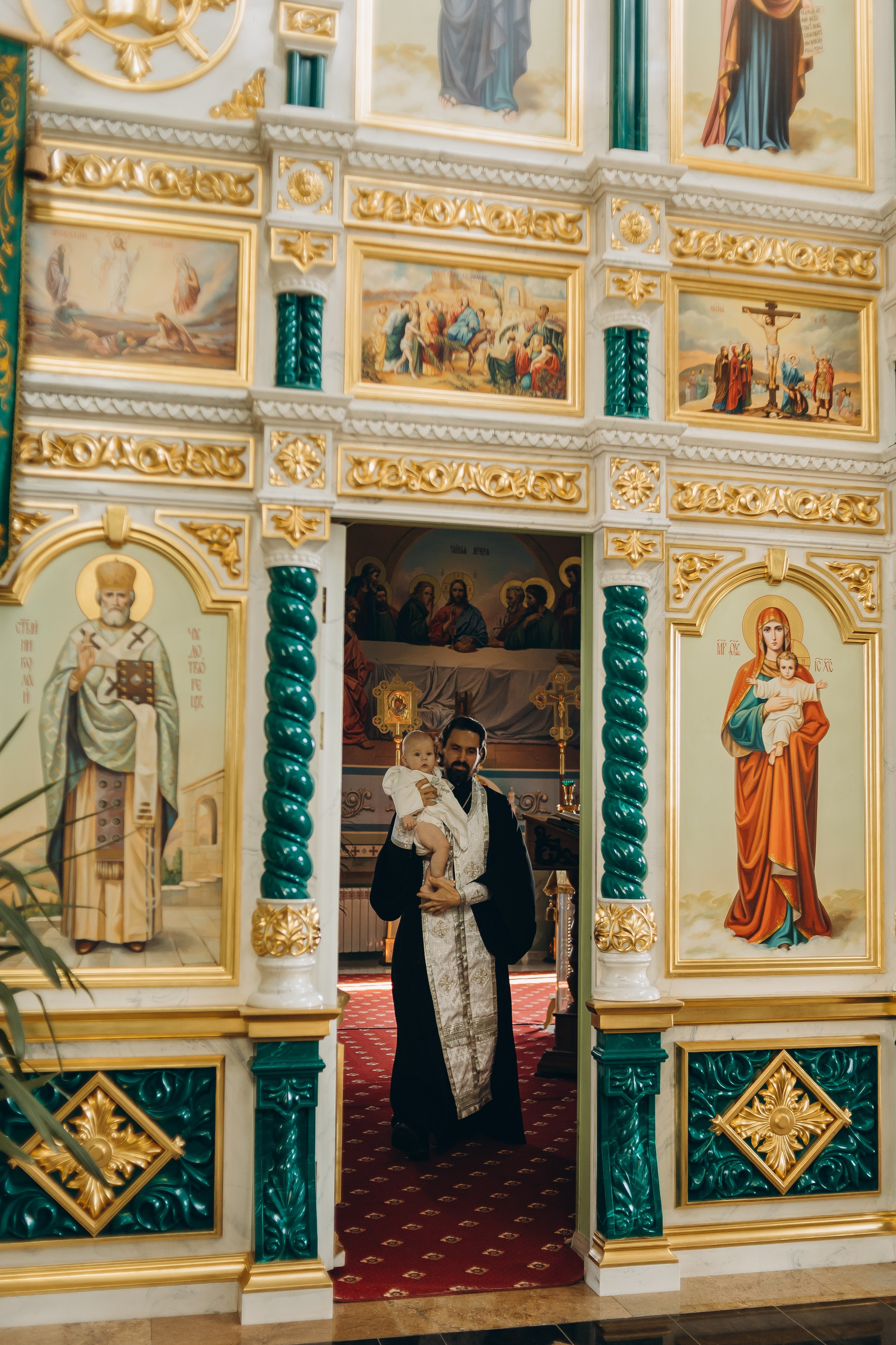 Крещение Матвея. Семейный фотограф в Волгодонске Краченцева Анна