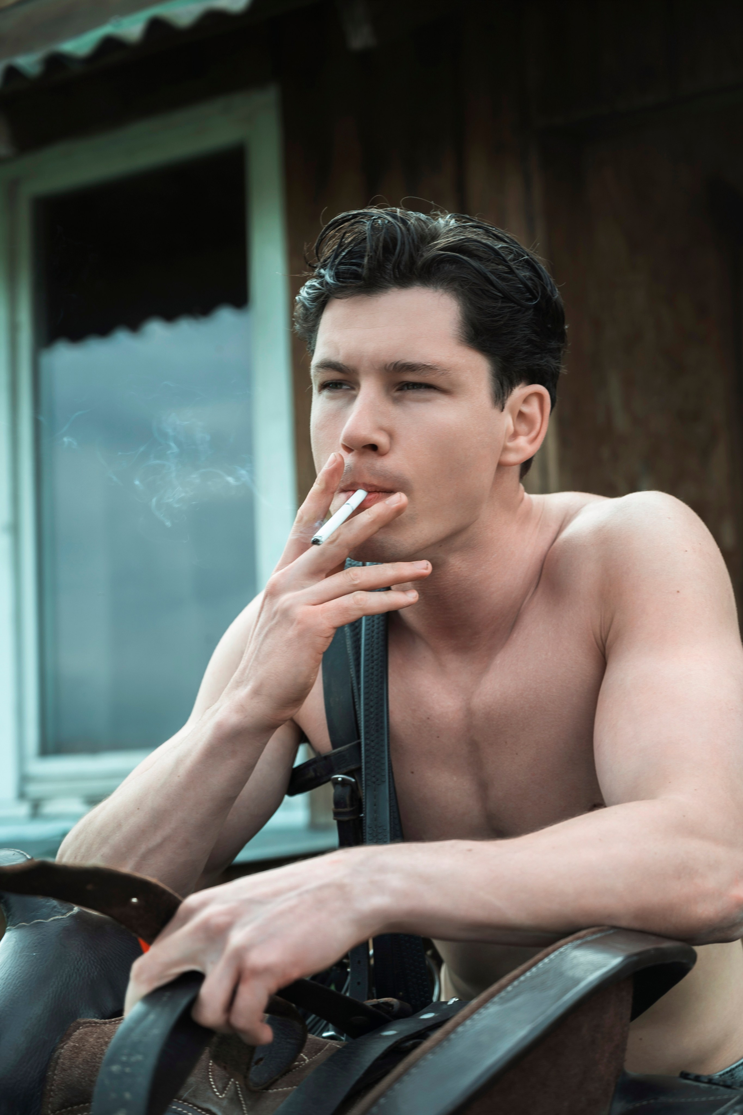 Студийная съемка для актёра Степана Константинова. Портретный фотограф в Москве Ковалева Валентина