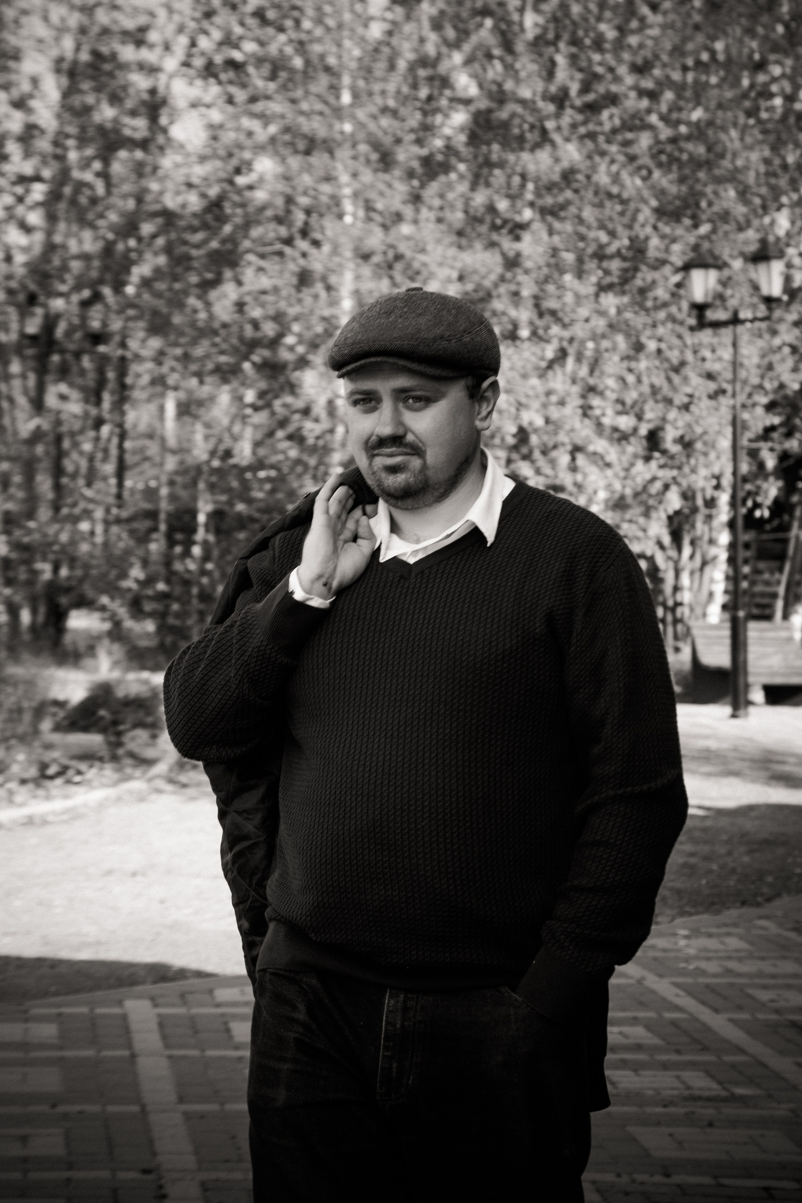 Мужской портрет. Уличная фотосессия. Свадебный и семейный фотограф в Москве и Подмосковье Лариса Козлова