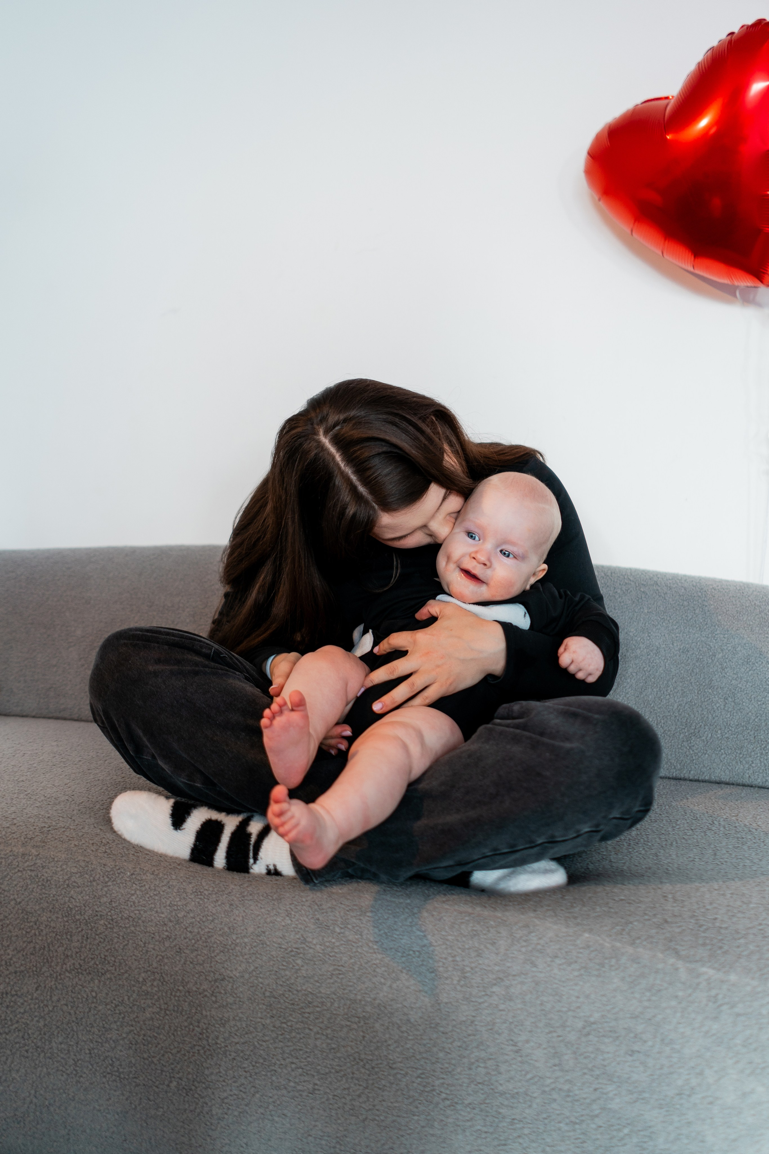 Семейная фотосессия Кристины и малыша Славы в Калуге